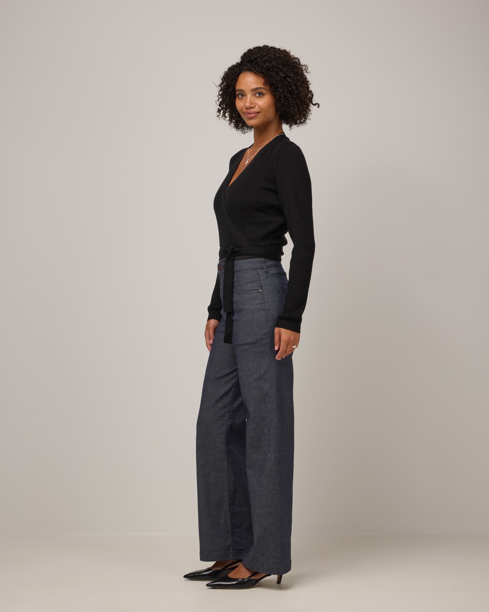 Adeline Wrap Sweater