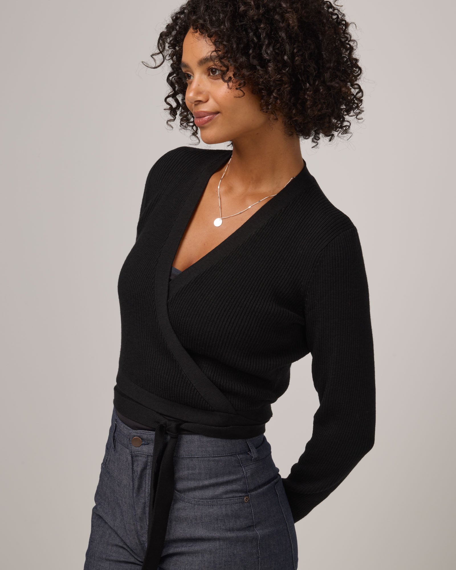 Adeline Wrap Sweater