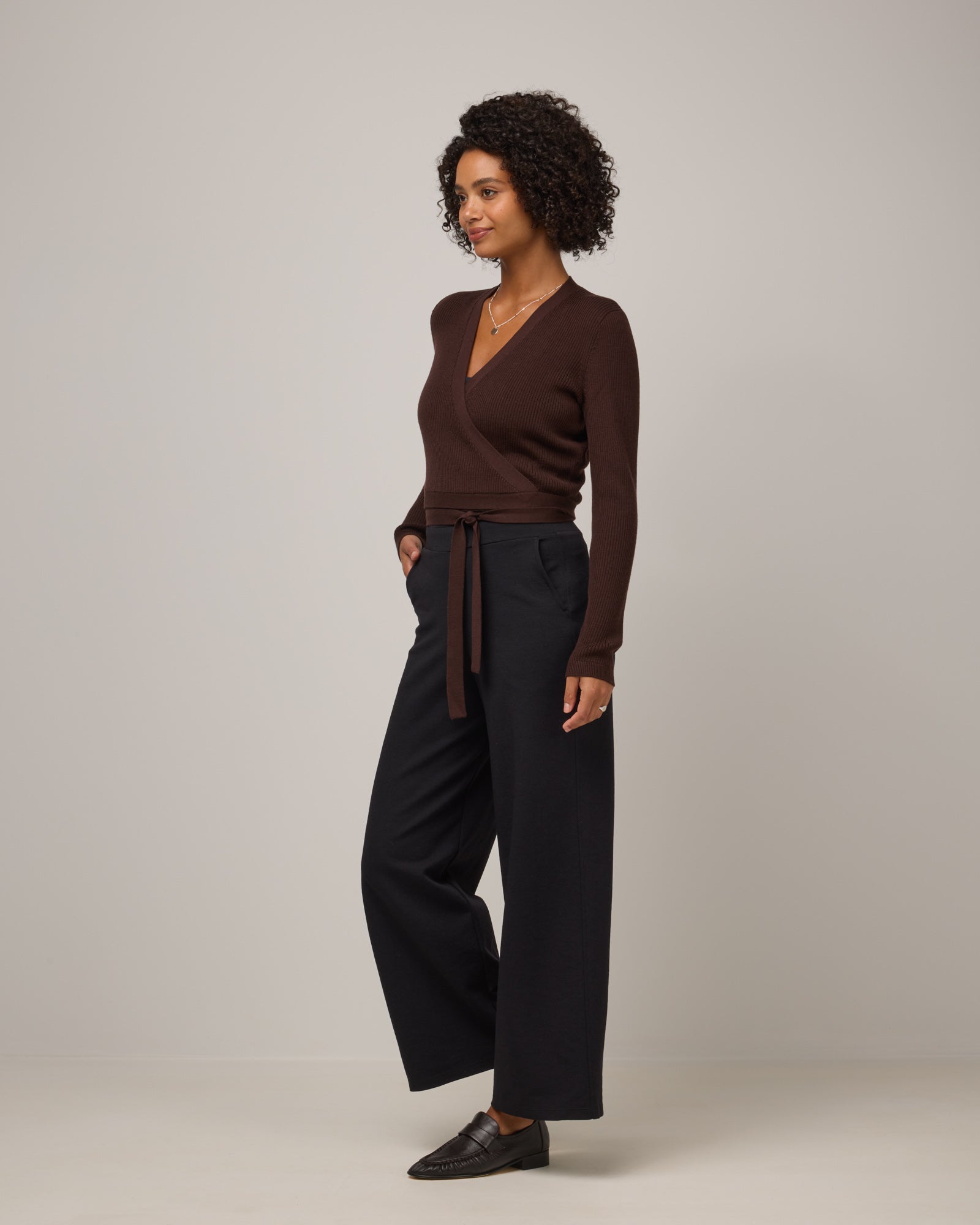 Adeline Wrap Sweater