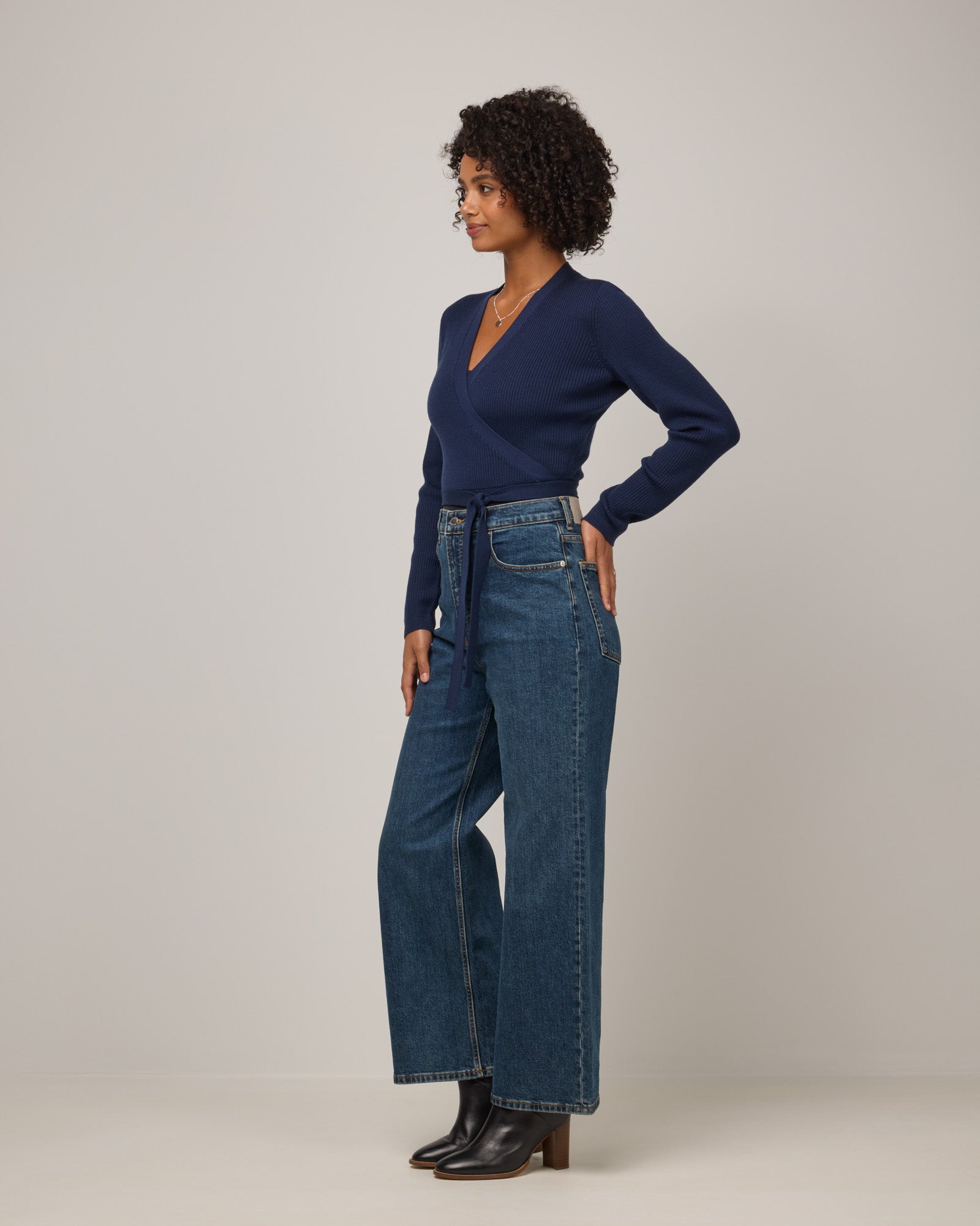 Adeline Wrap Sweater