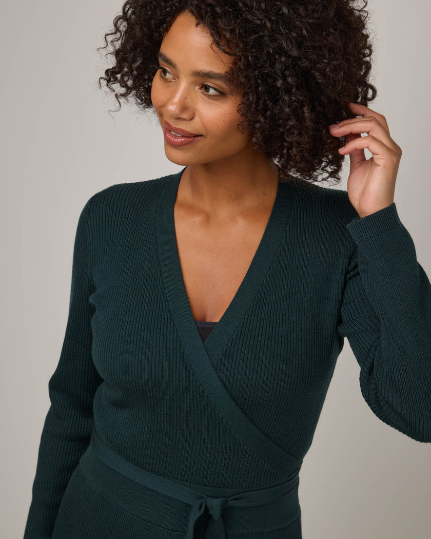 Adeline Wrap Sweater