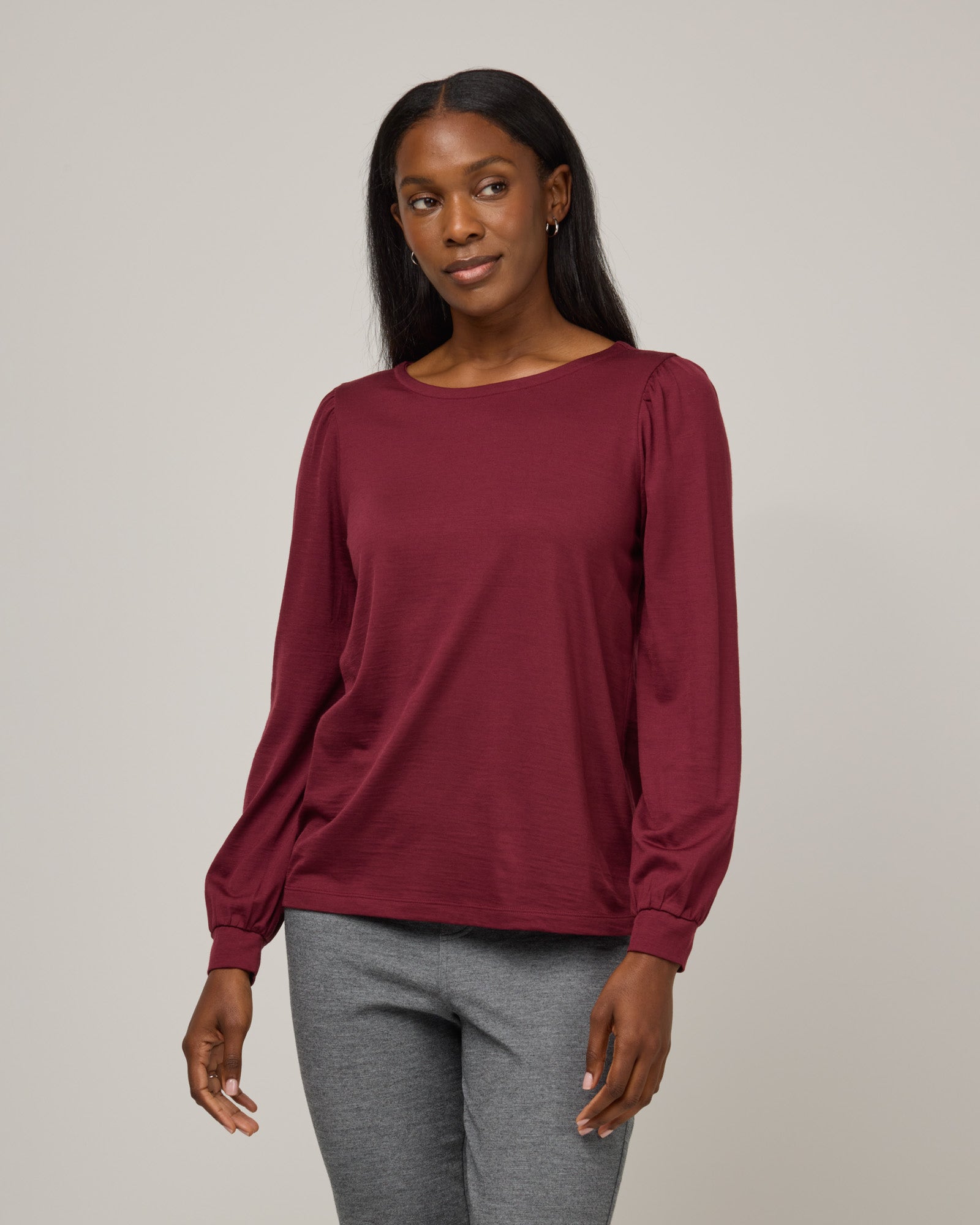 Edith Puff Sleeve Top