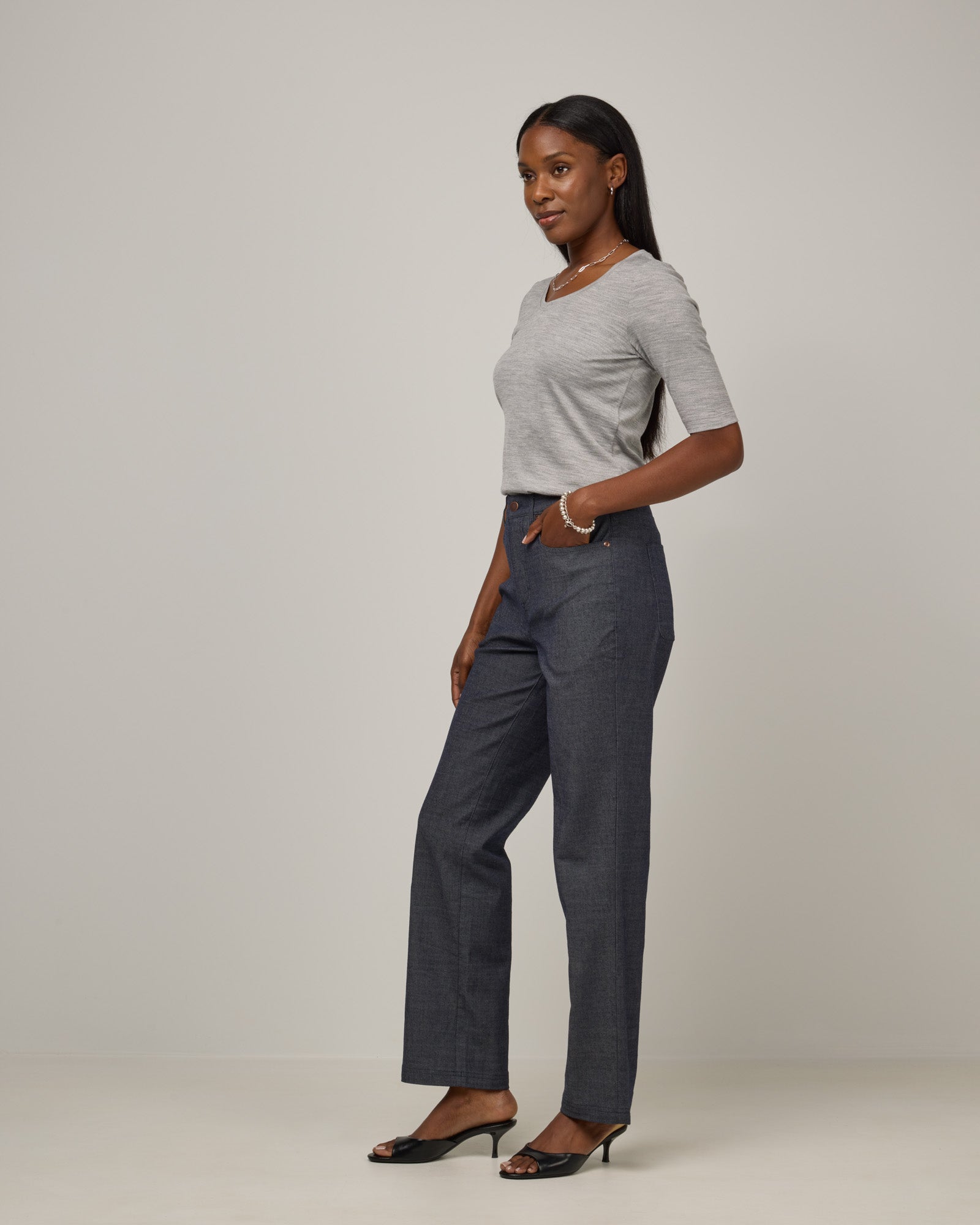 Hawthorne Straight Leg Denim Jean