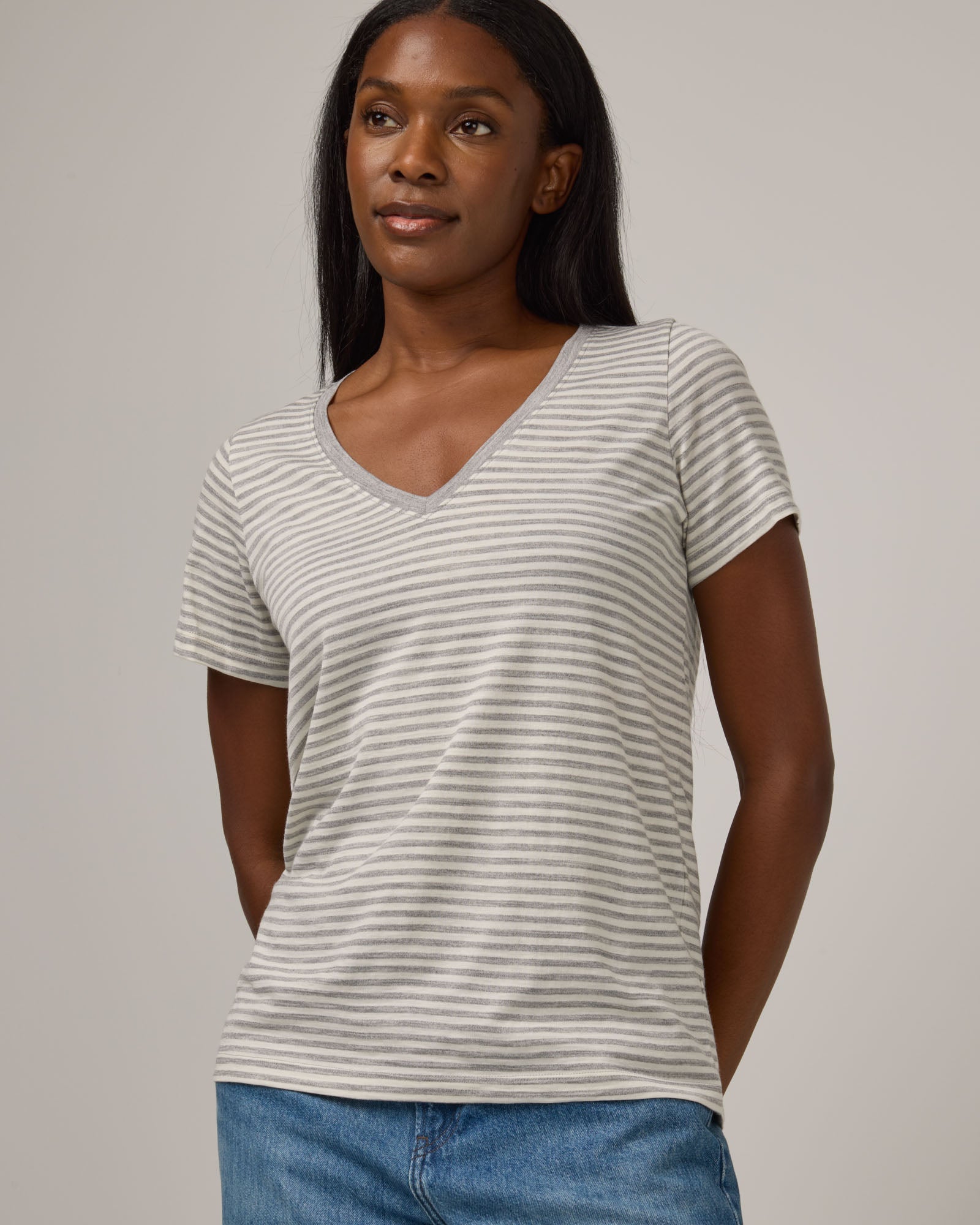 Morgan V-Neck Tee
