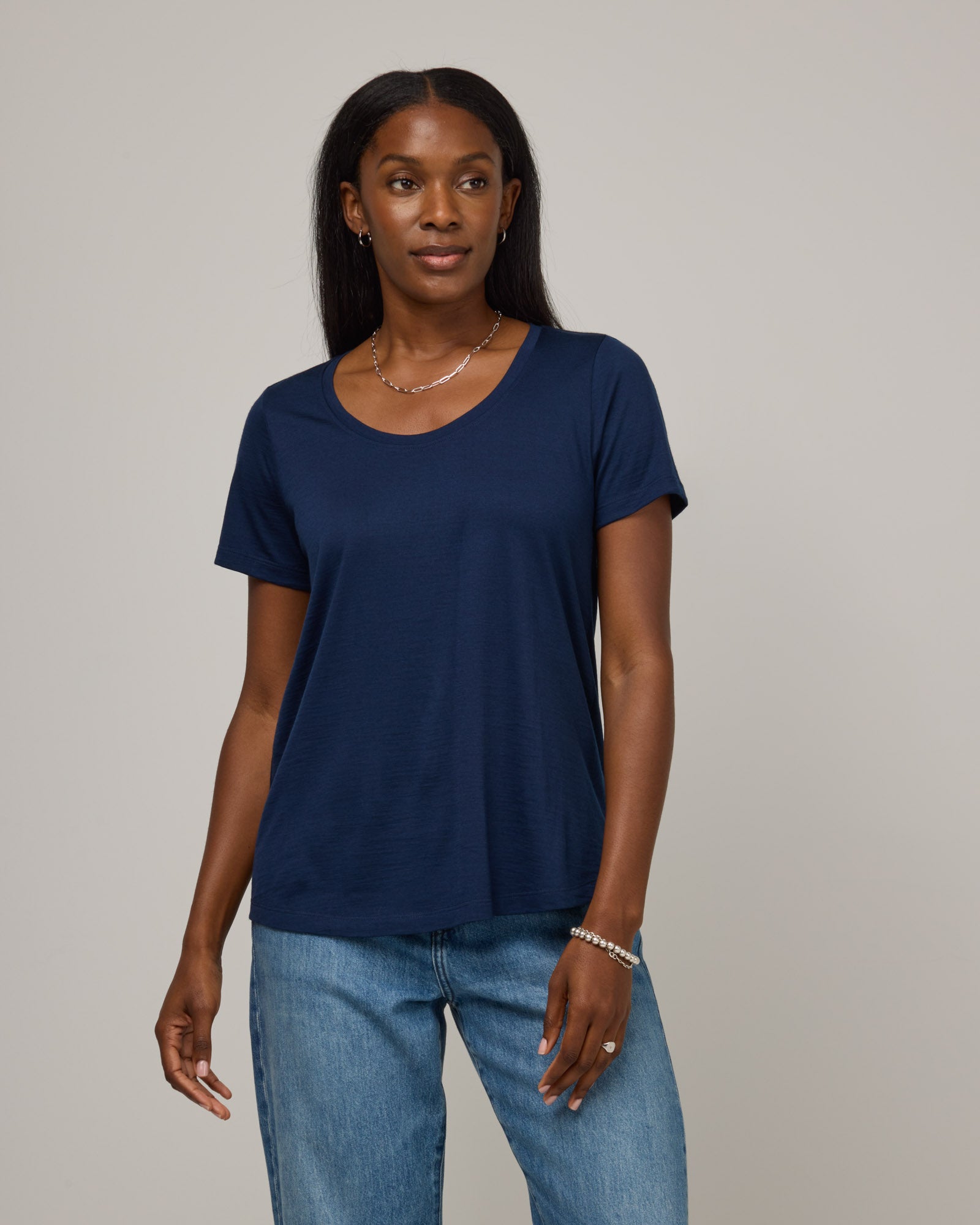 Stella Signature Scoop Neck Tee