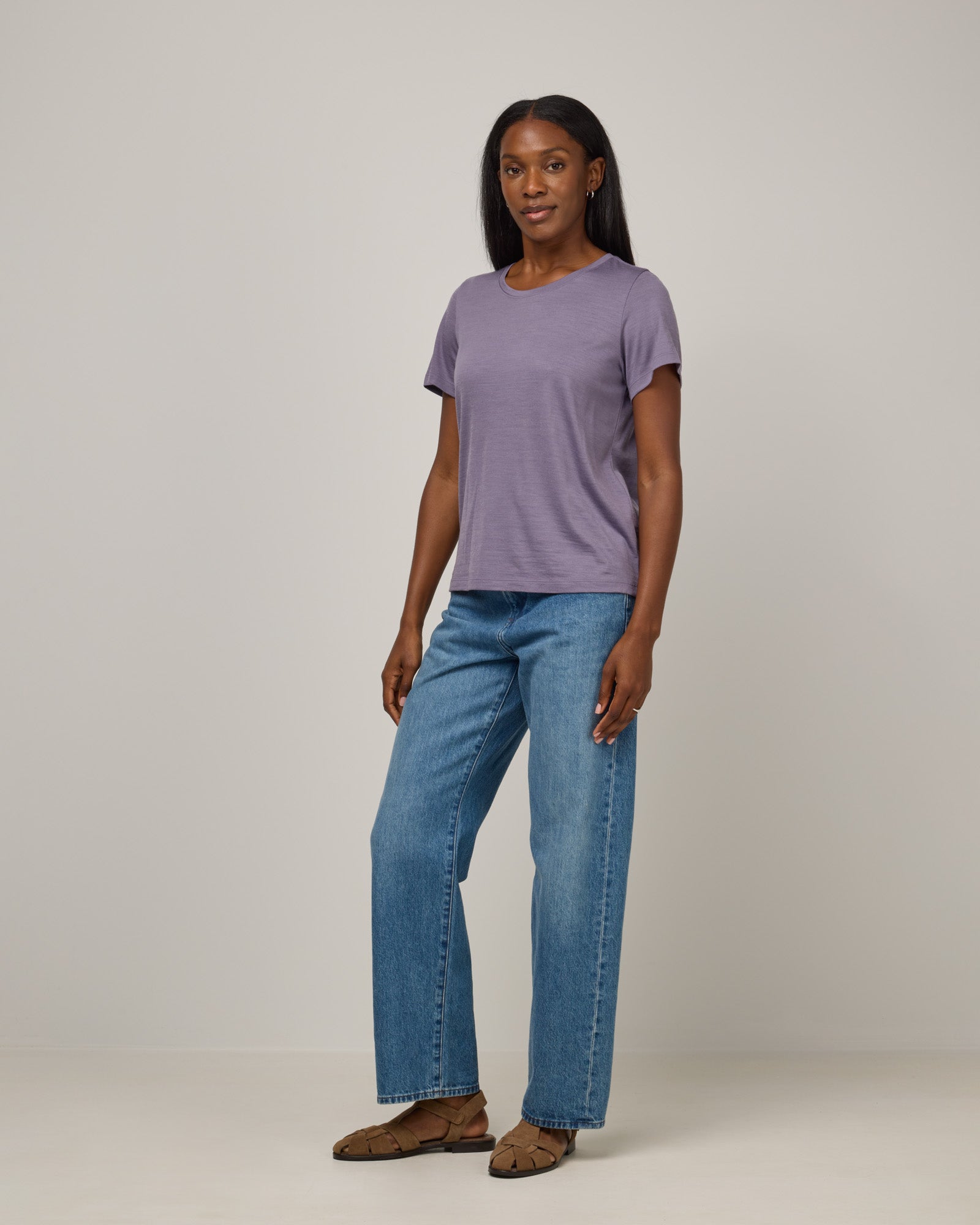 model-spec:Laah is 175cm, wearing a size M