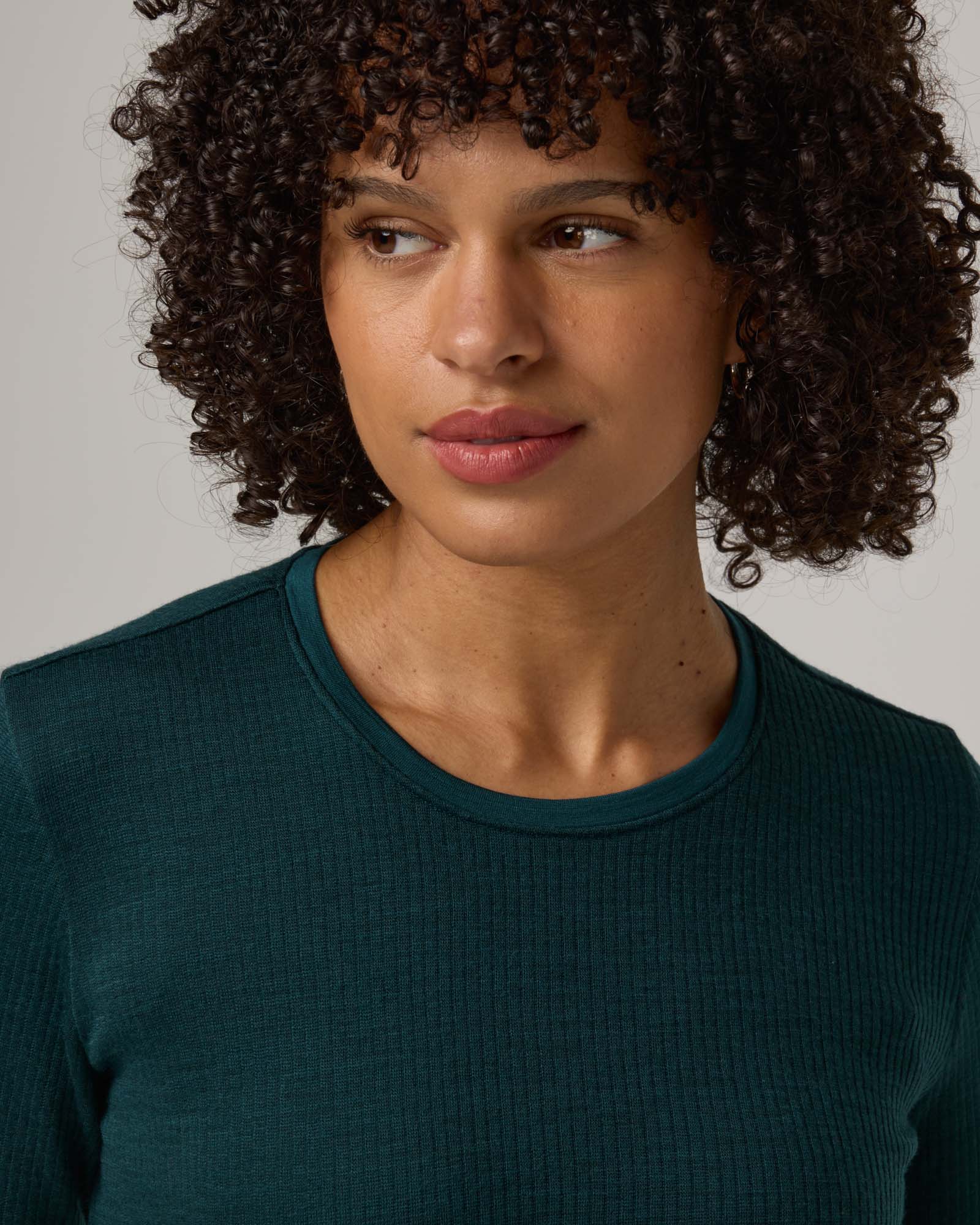 Rayne Double Knit Ribbed Top