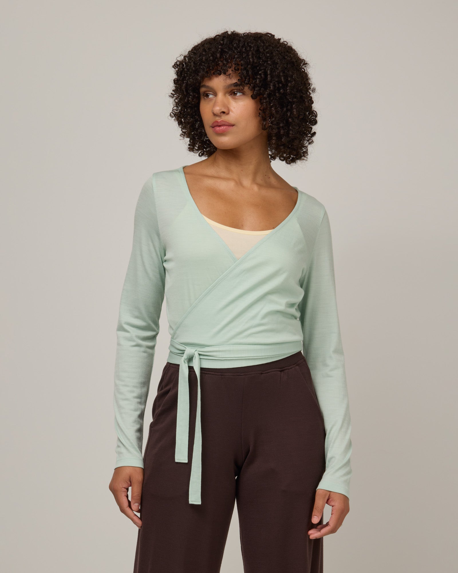 Natalia Wrap Top