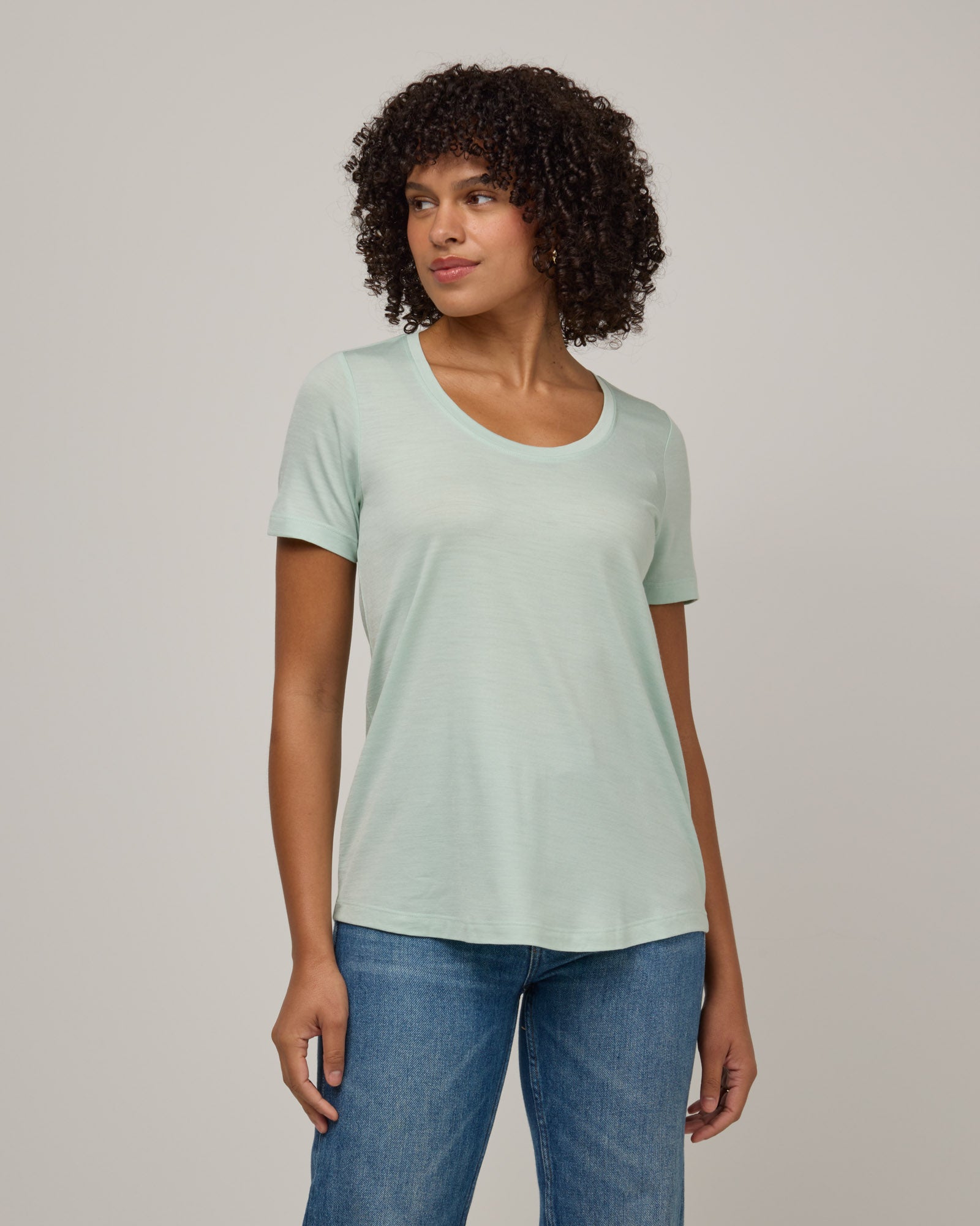 Stella Signature Scoop Neck Tee