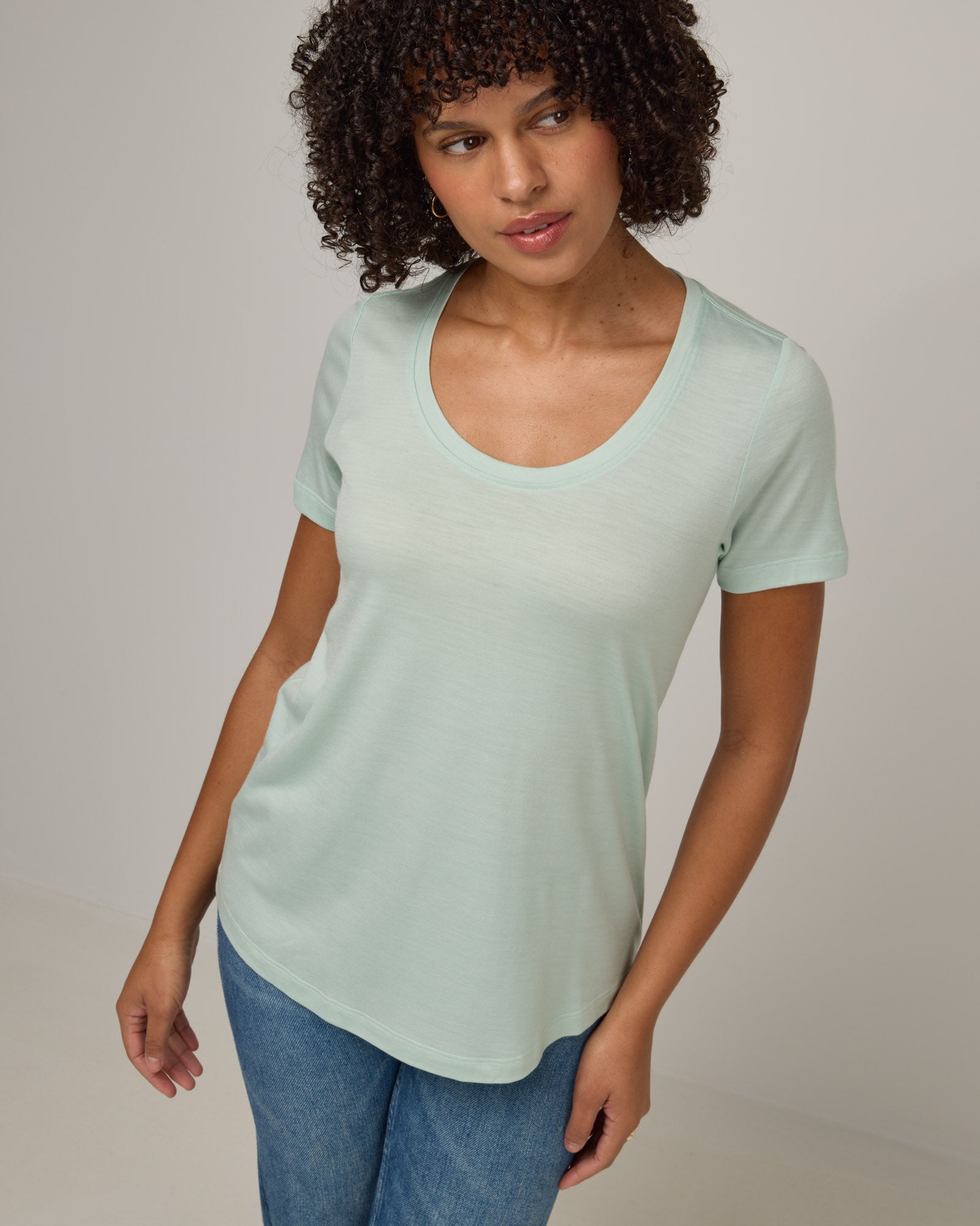 Stella Signature Scoop Neck Tee