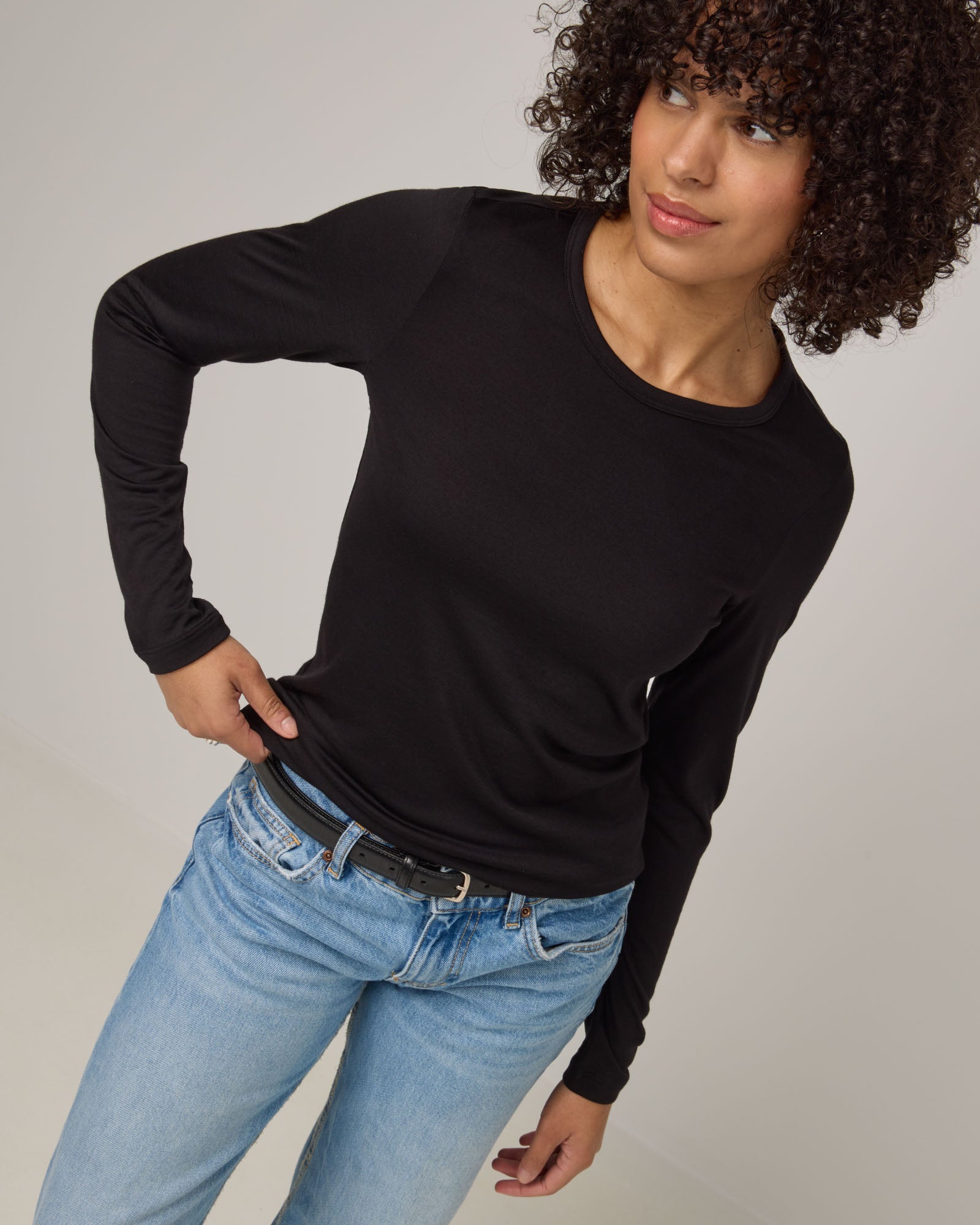 Sloan 100% Wool Fitted Tee