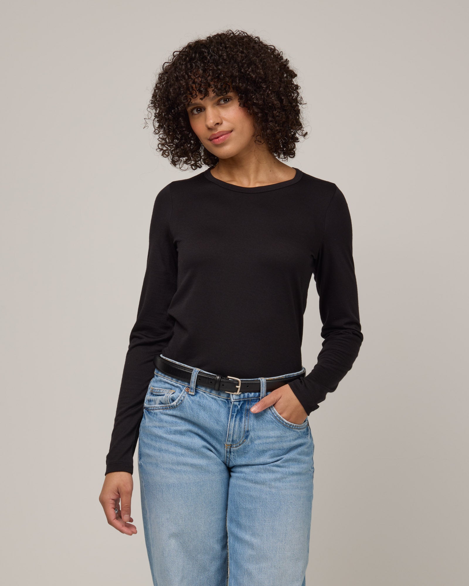 Sloan 100% Wool Fitted Tee