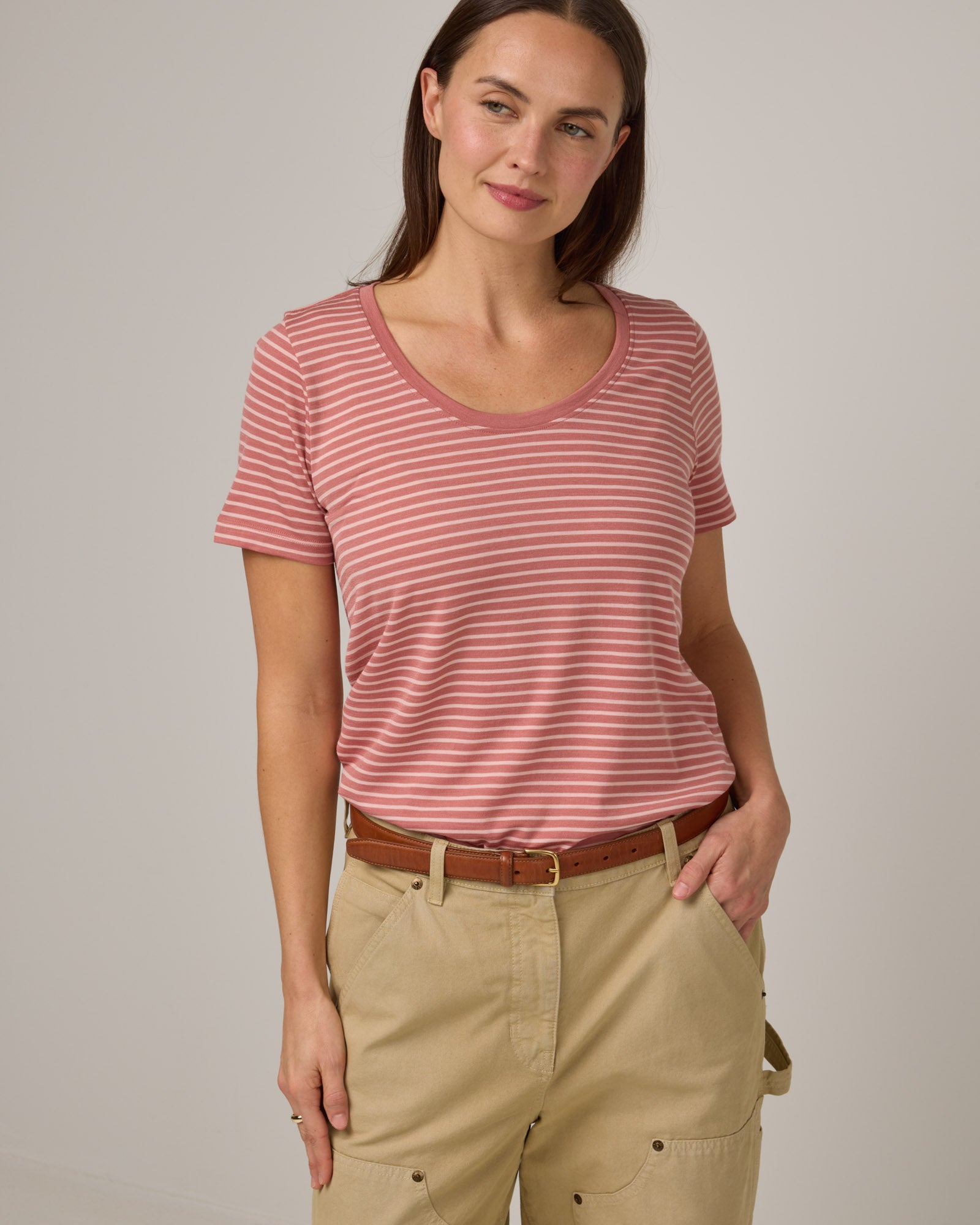 Stella Signature Scoop Neck Tee
