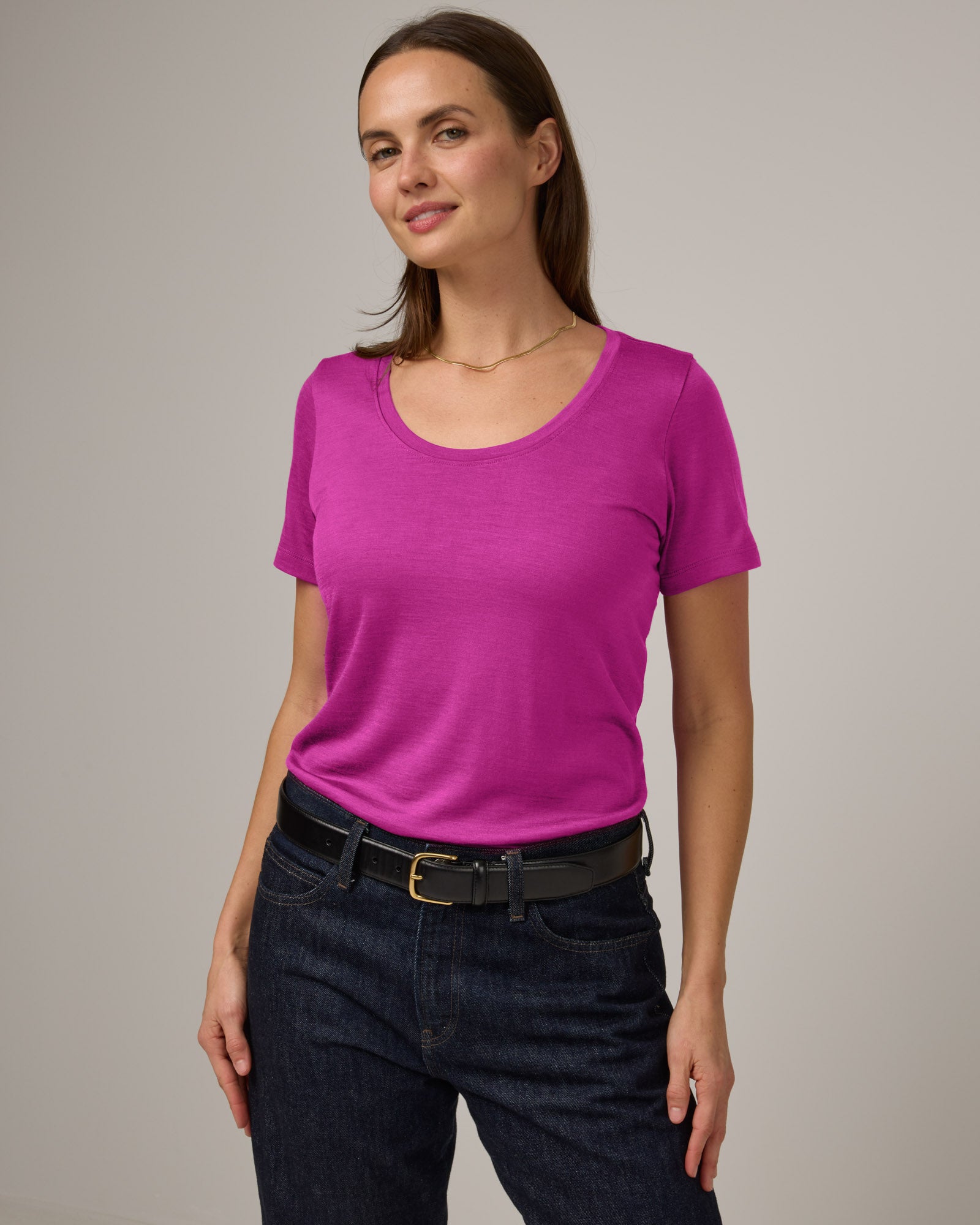 Stella Signature Scoop Neck Tee