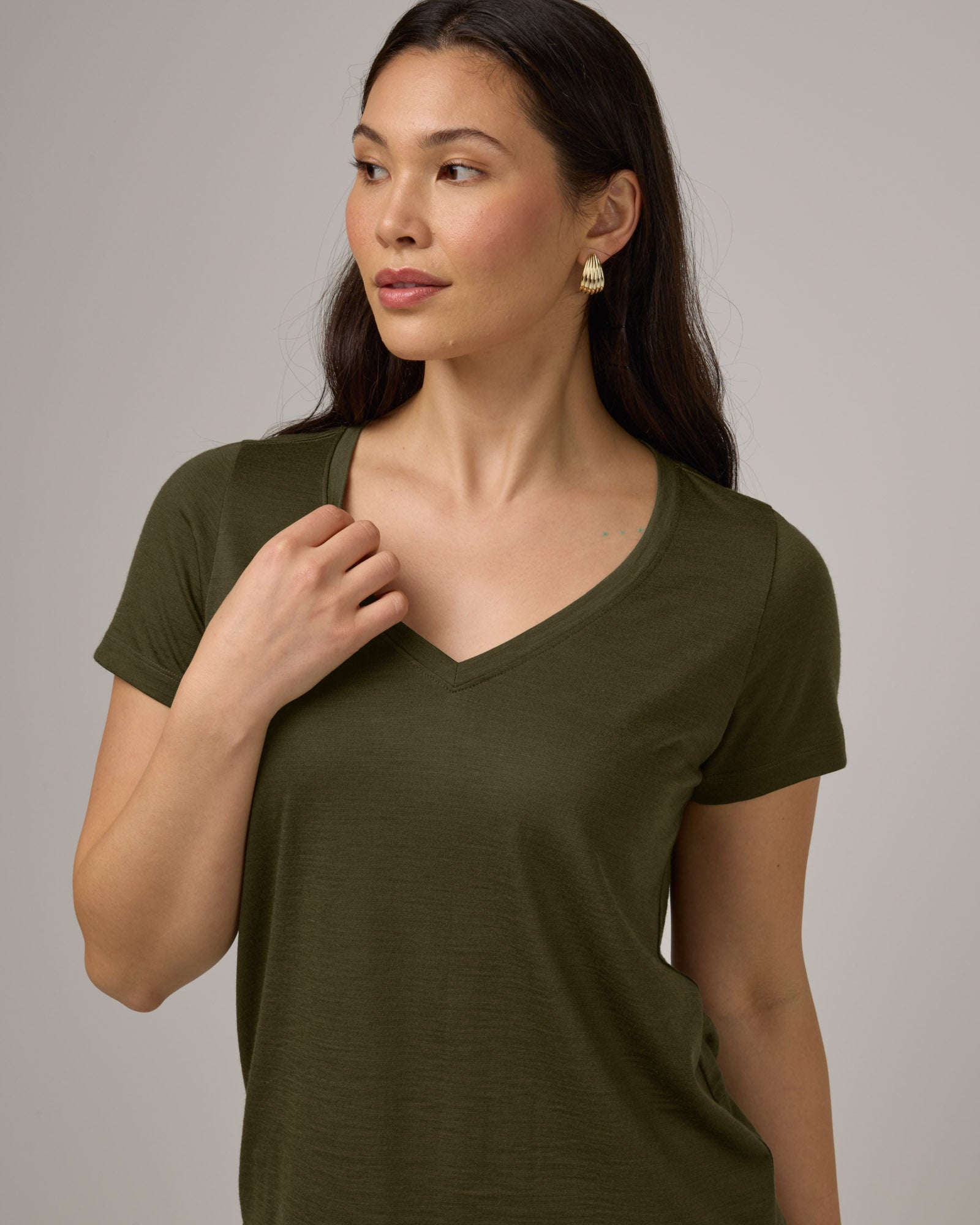 Morgan V-Neck Tee