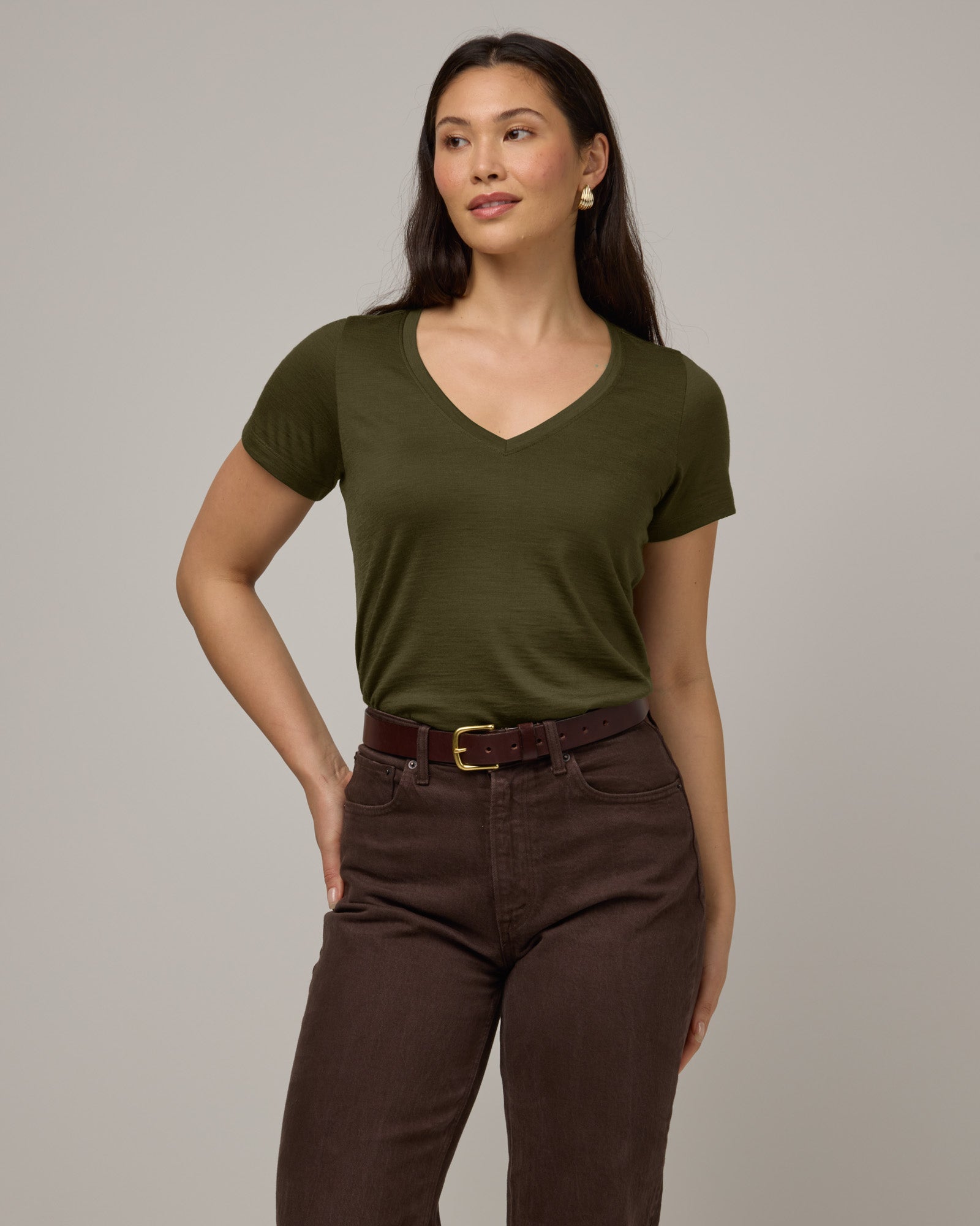 Morgan V-Neck Tee