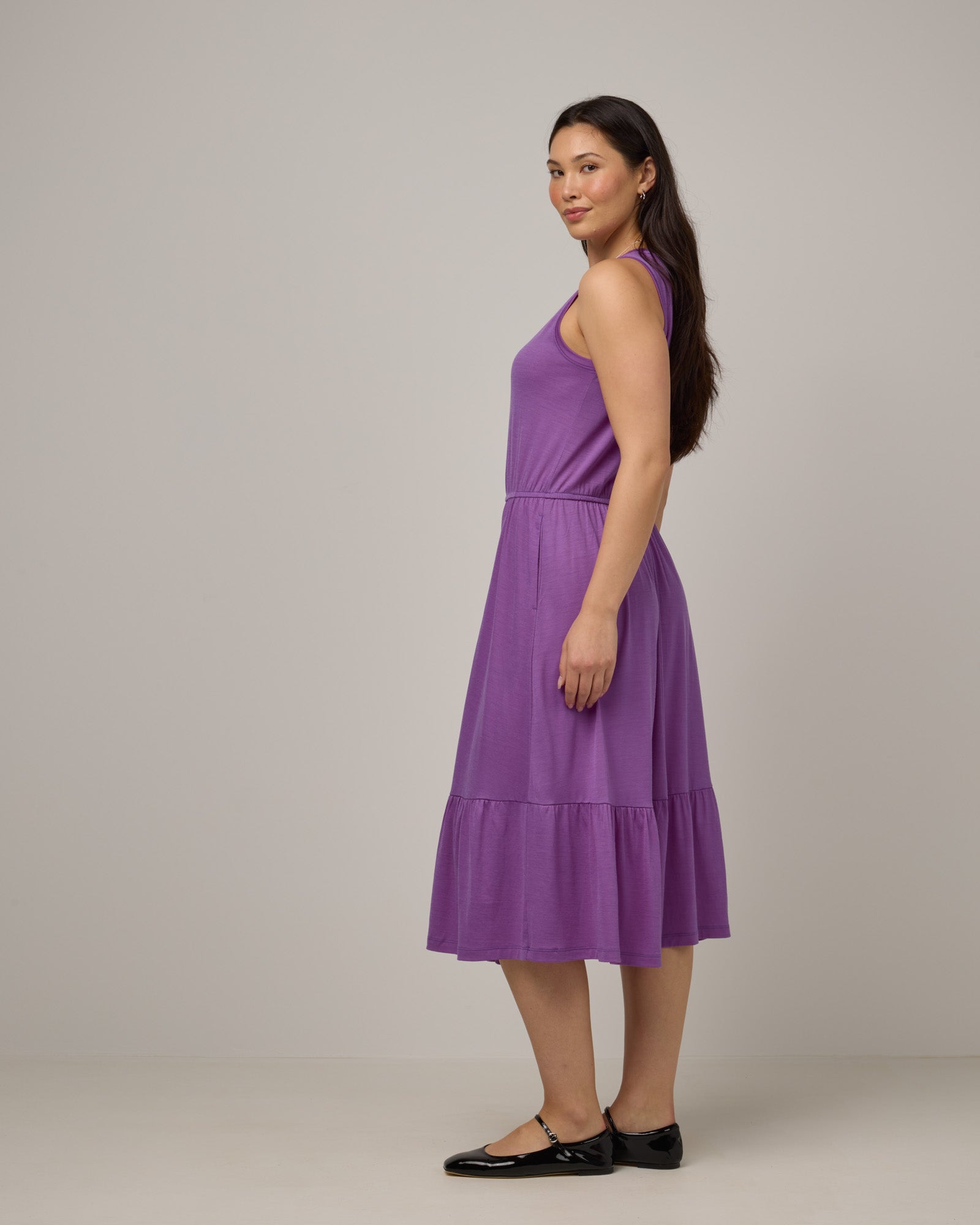 model-spec:Maile is 175cm, wearing a size M