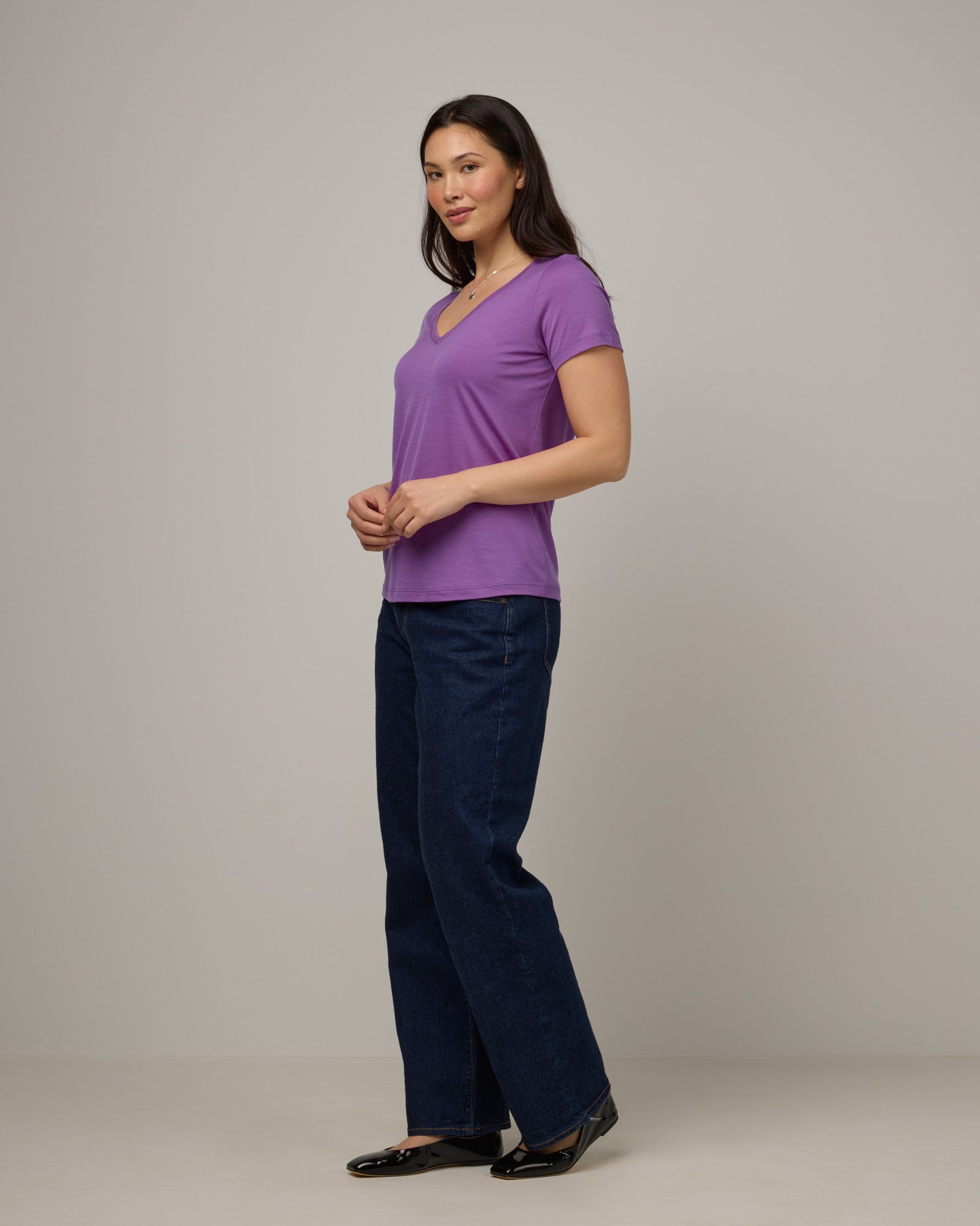 Morgan V-Neck Tee