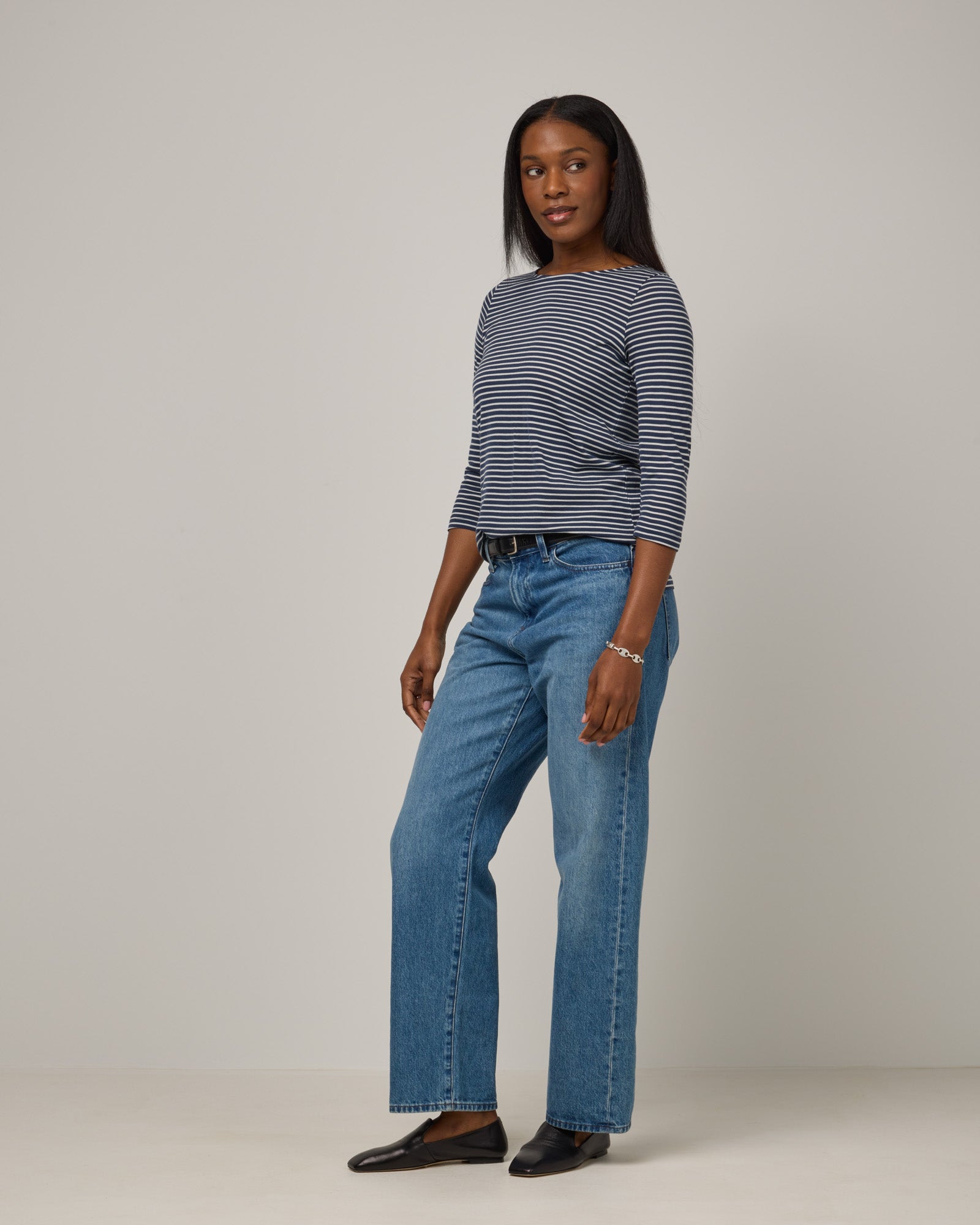 model-spec:Laah is 175cm, wearing a size M