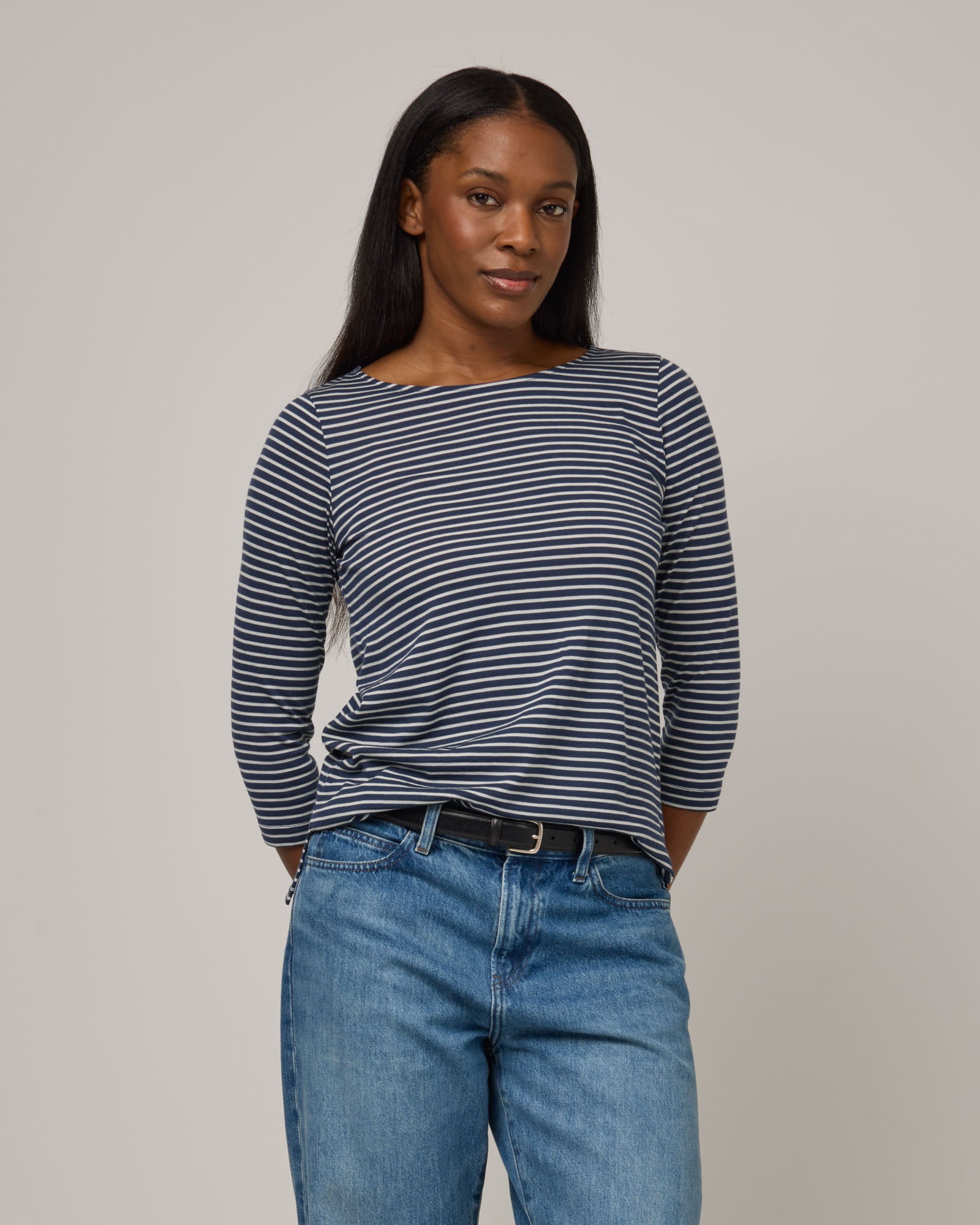 Colette Quarter-Sleeve Top