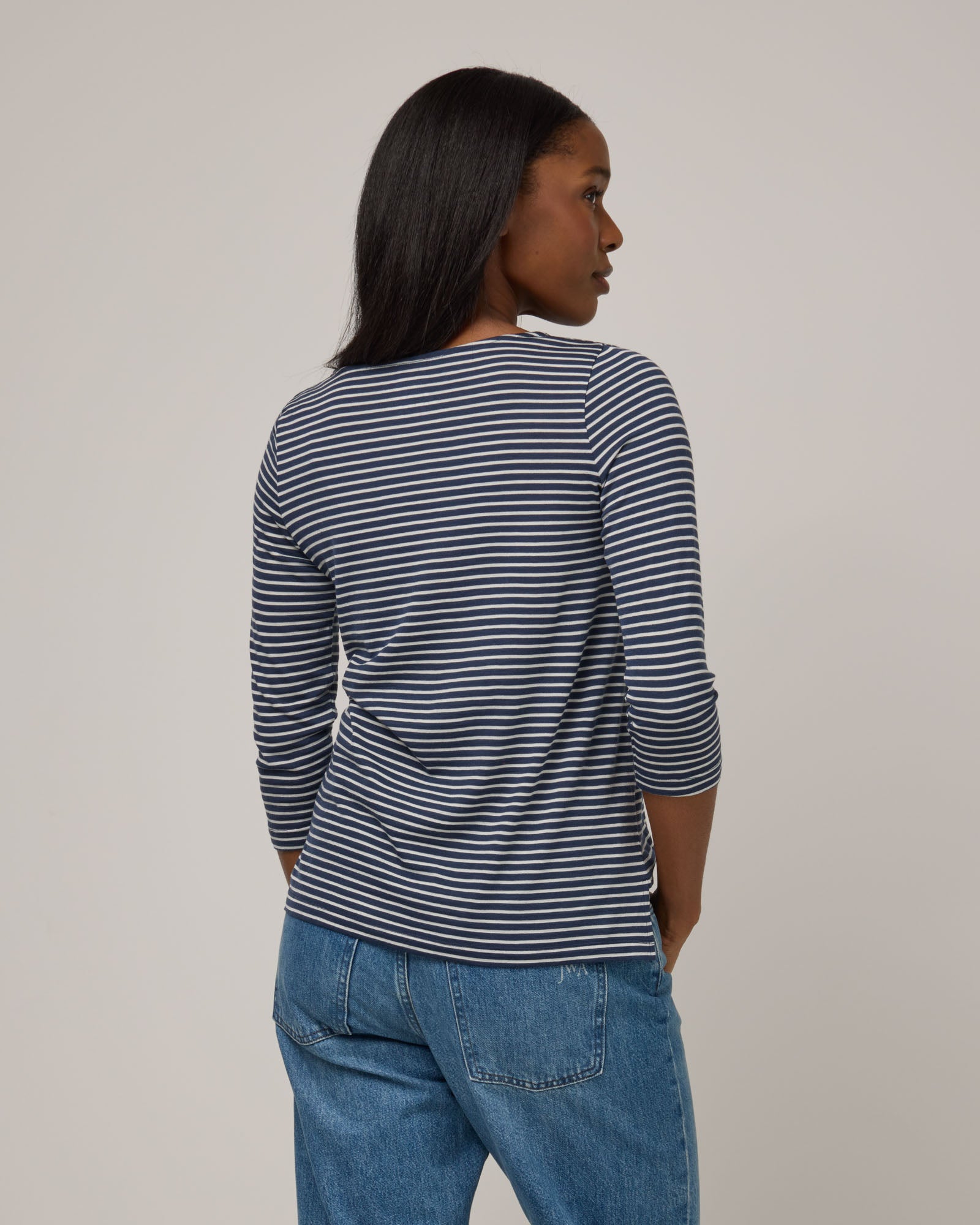 Colette Quarter-Sleeve Top
