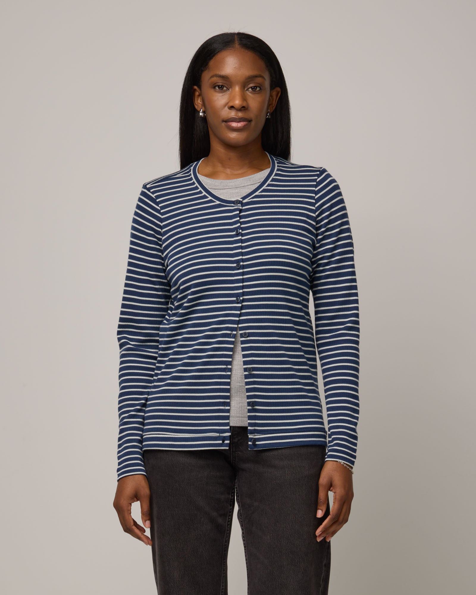 Celeste Ribbed Cardigan