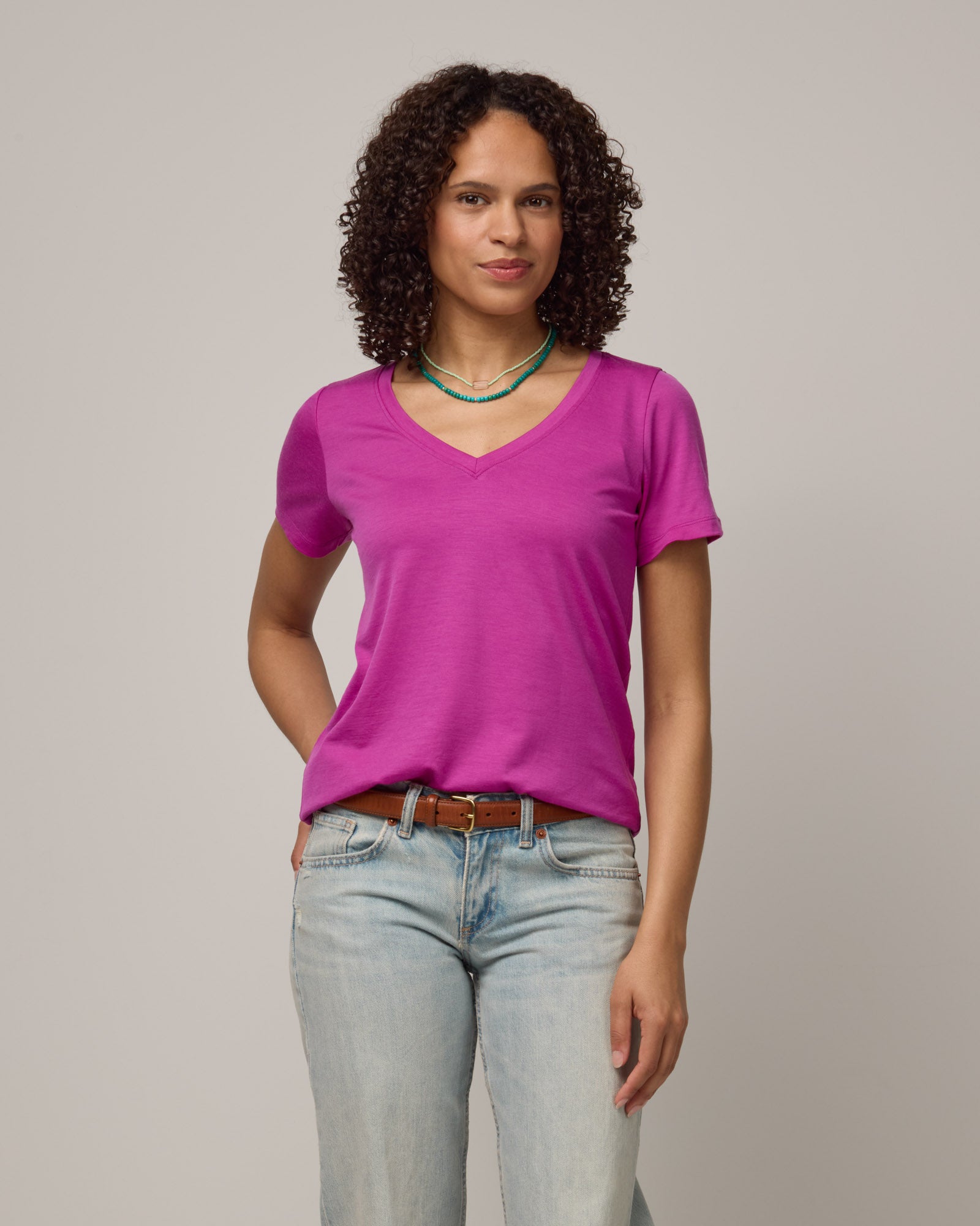 Morgan V-Neck Tee