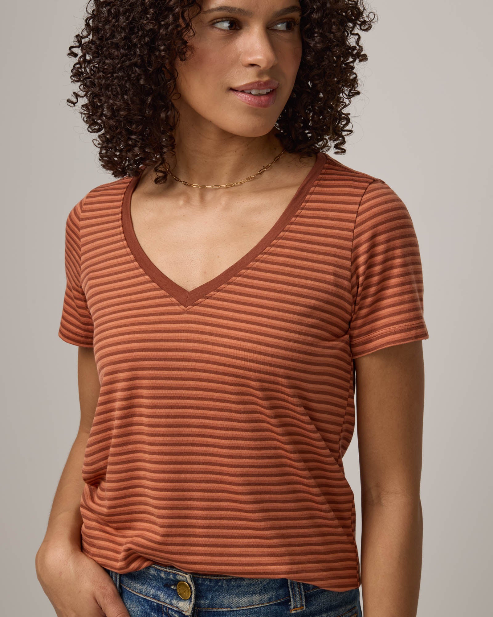 Morgan V-Neck Tee