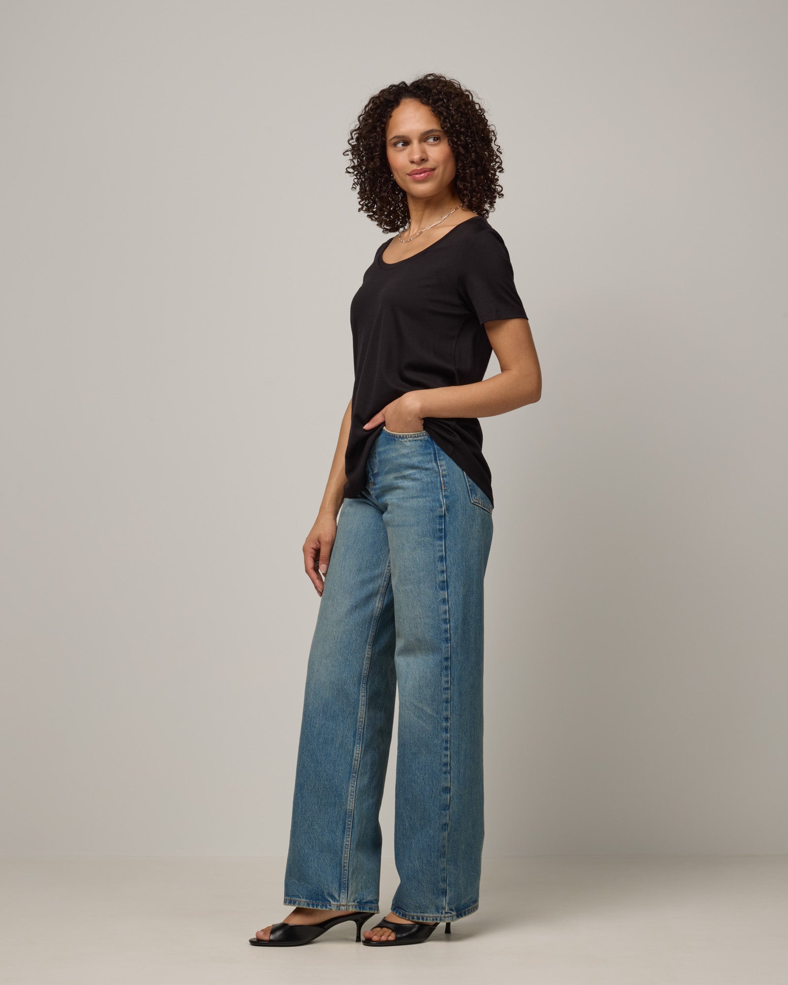 Stella Signature Scoop Neck Tee