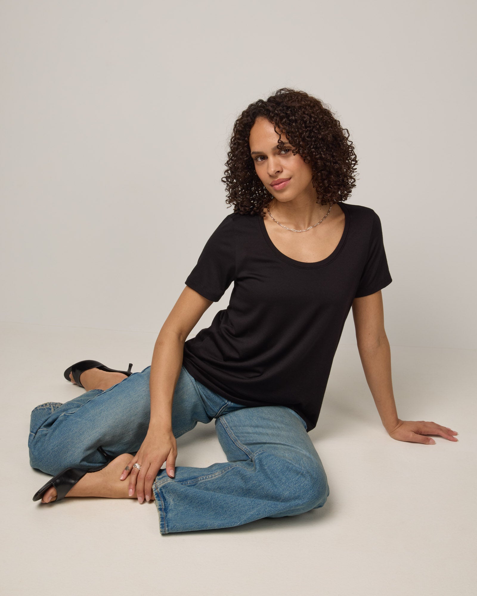 Stella Signature Scoop Neck Tee