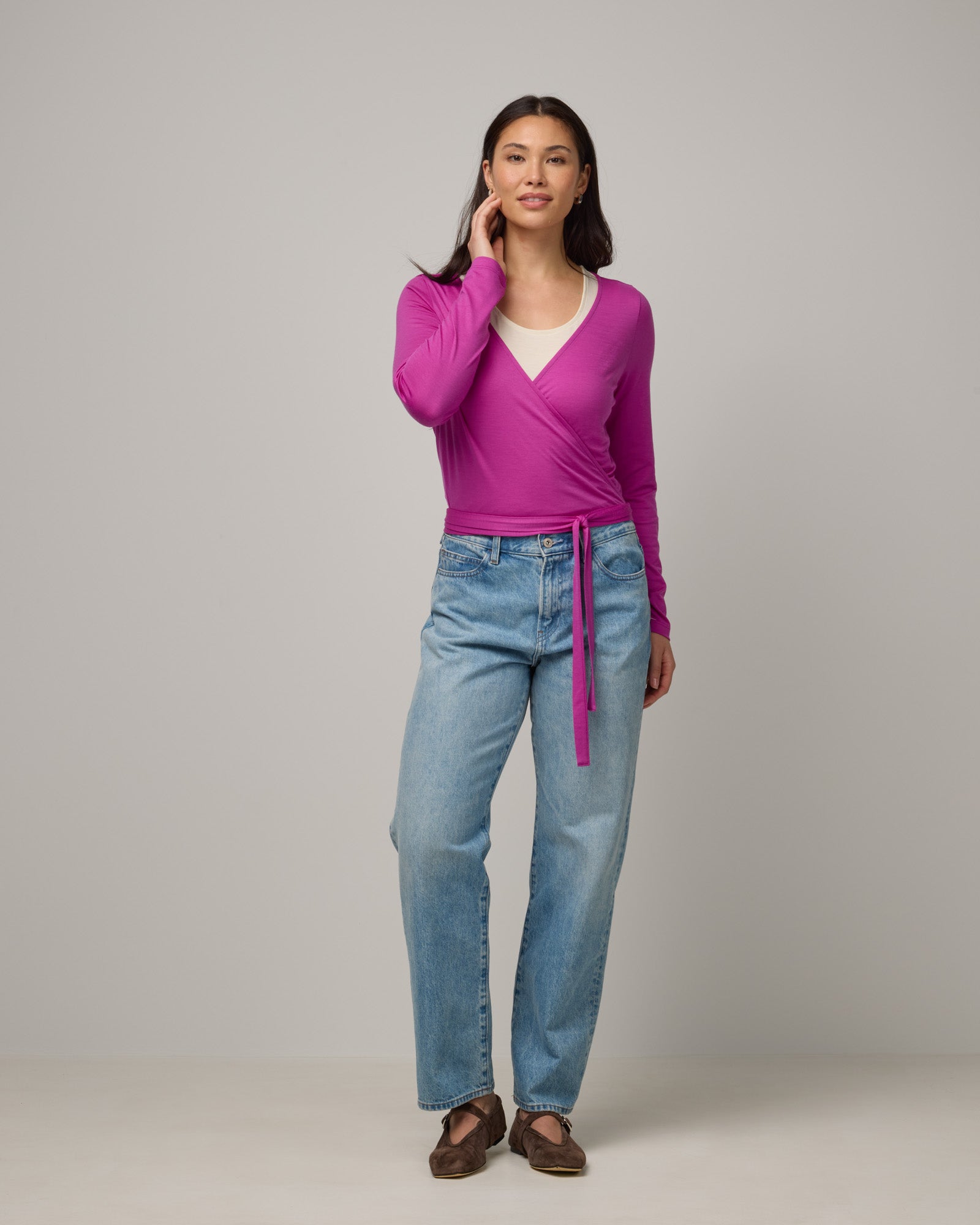 Natalia Wrap Top