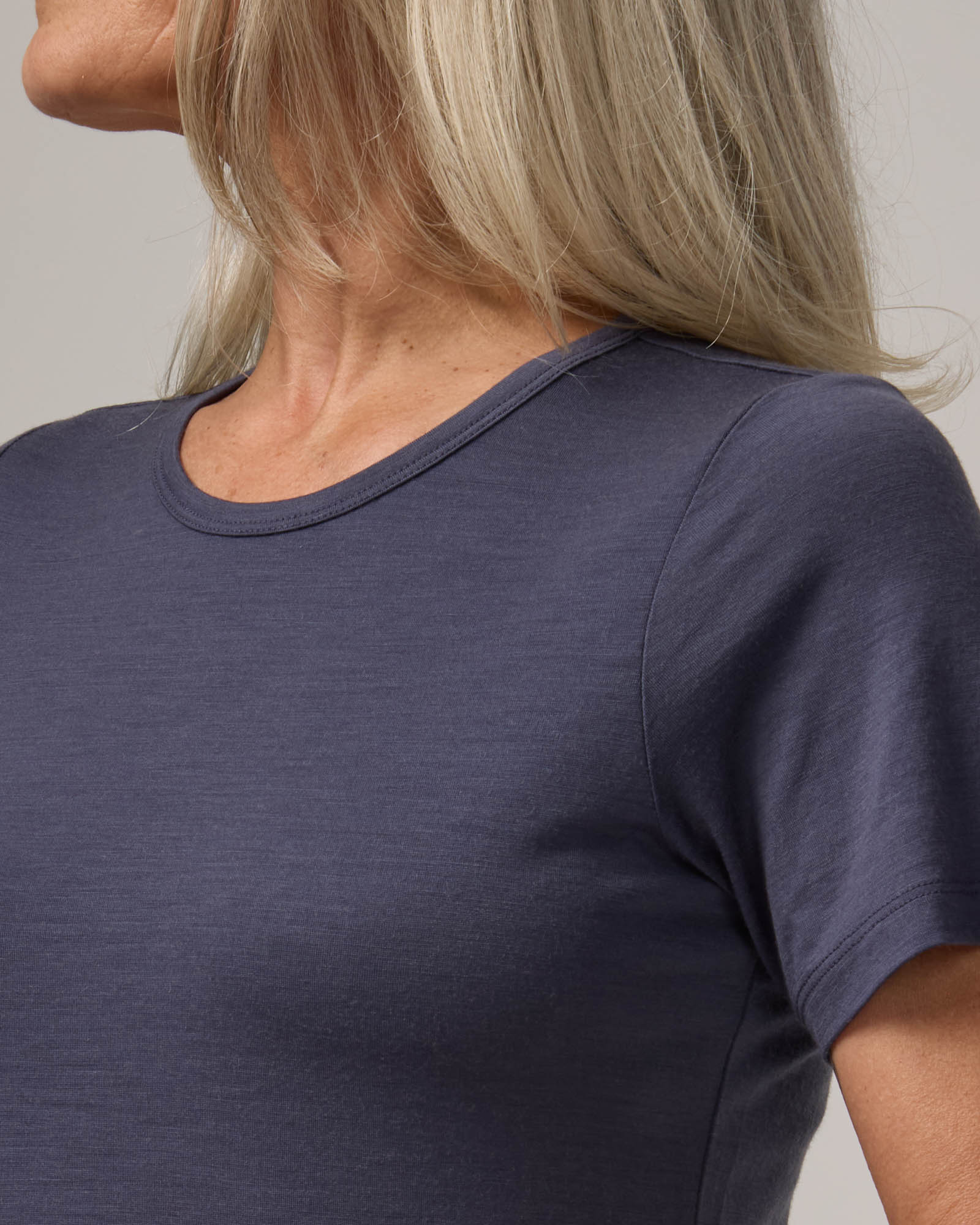 Cara 100% Wool Fitted Tee
