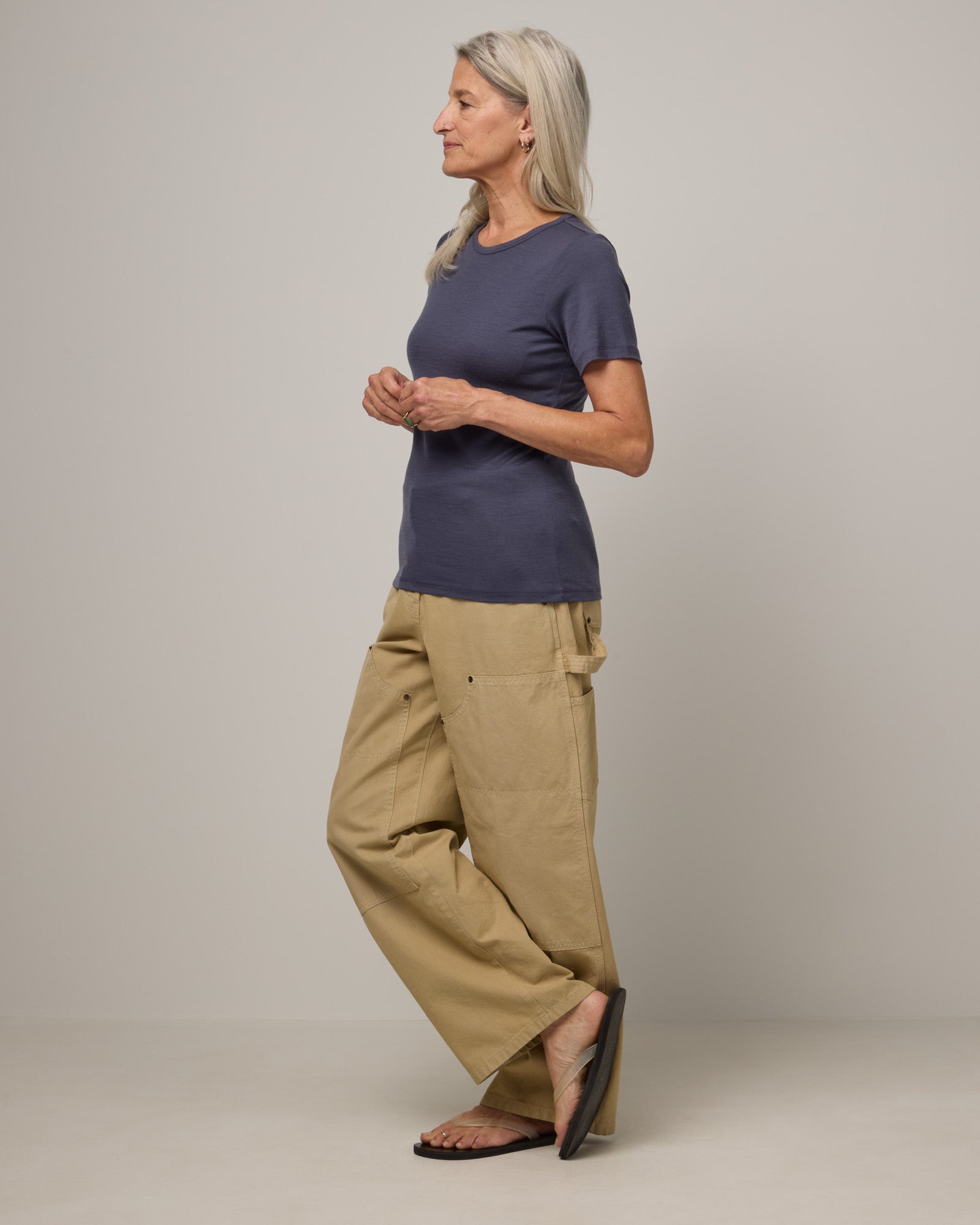 Cara 100% Wool Fitted Tee