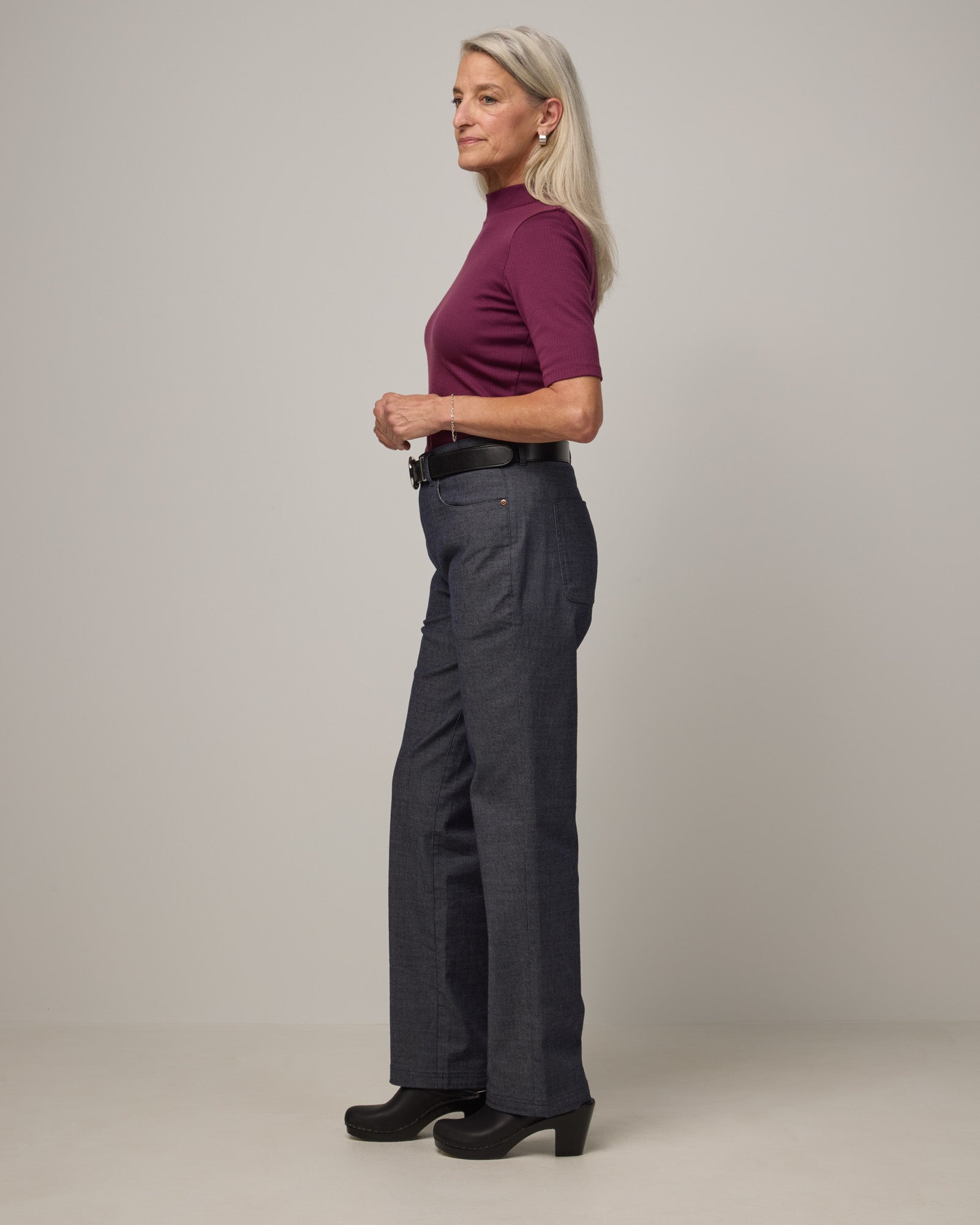 Krystal Mock Neck Top