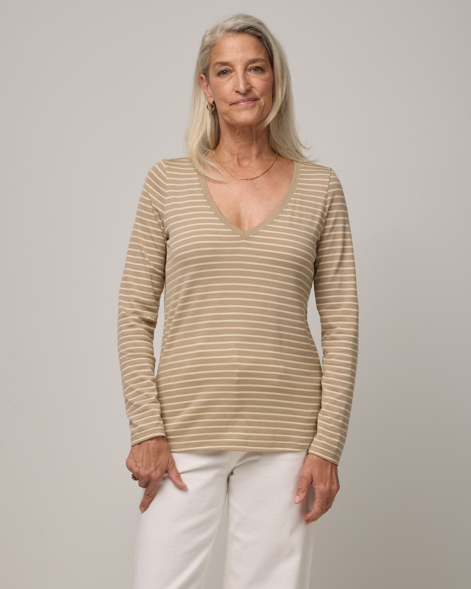 Brenton V Neck Tee