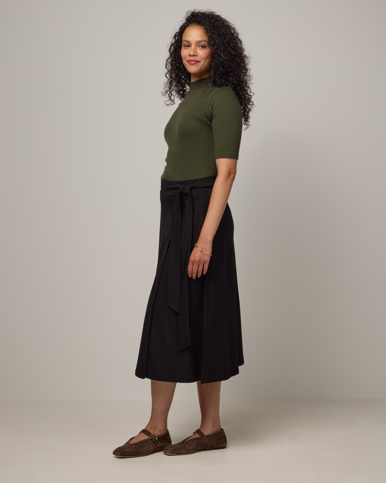 Krystal Mock Neck Top