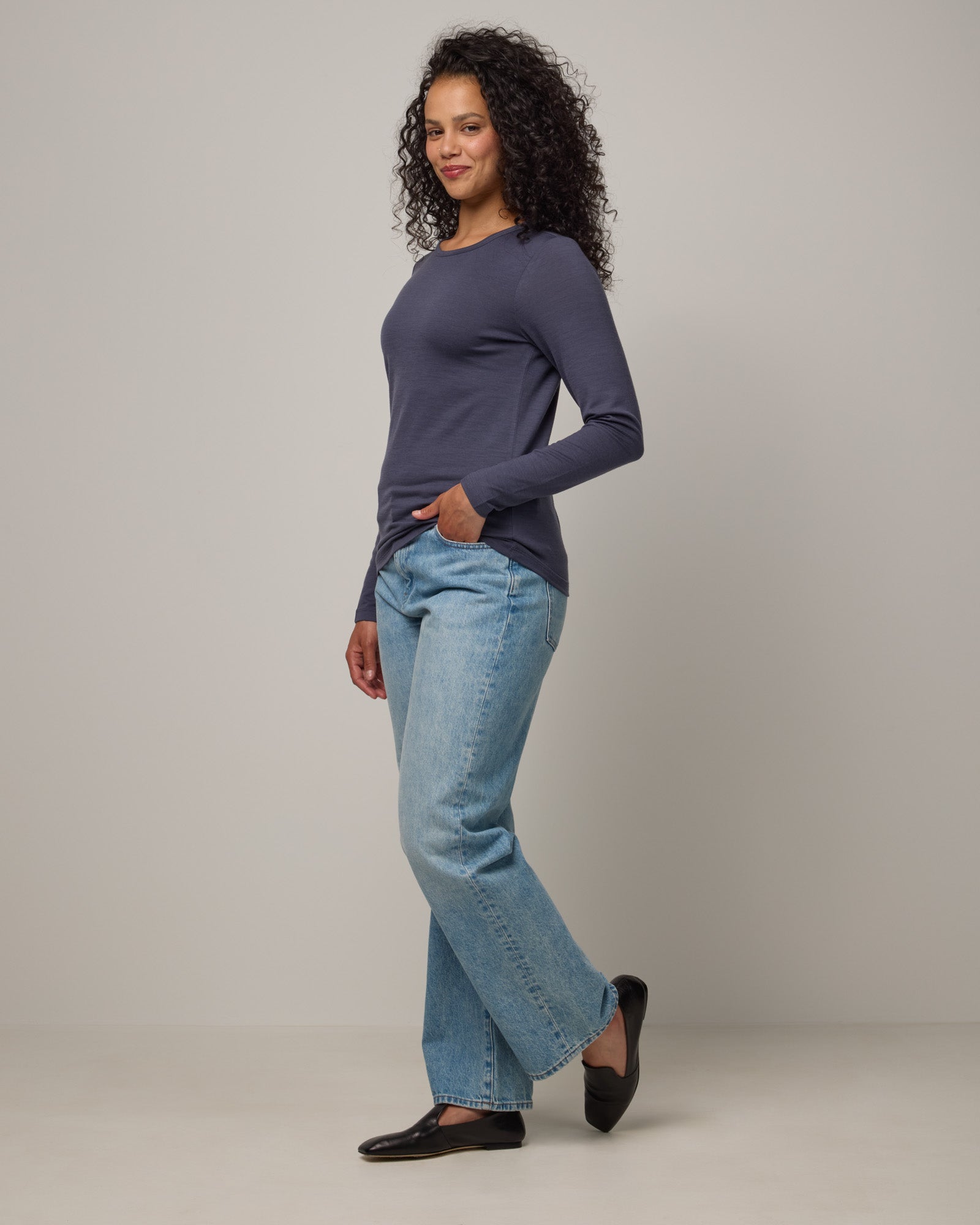 Sloan 100% Wool Fitted Tee