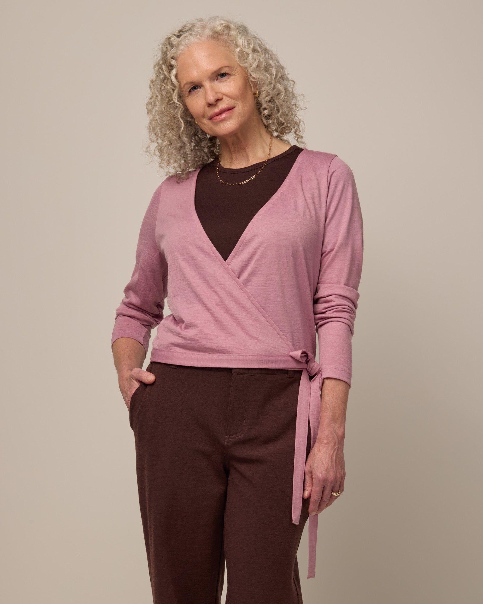 Natalia Wrap Top