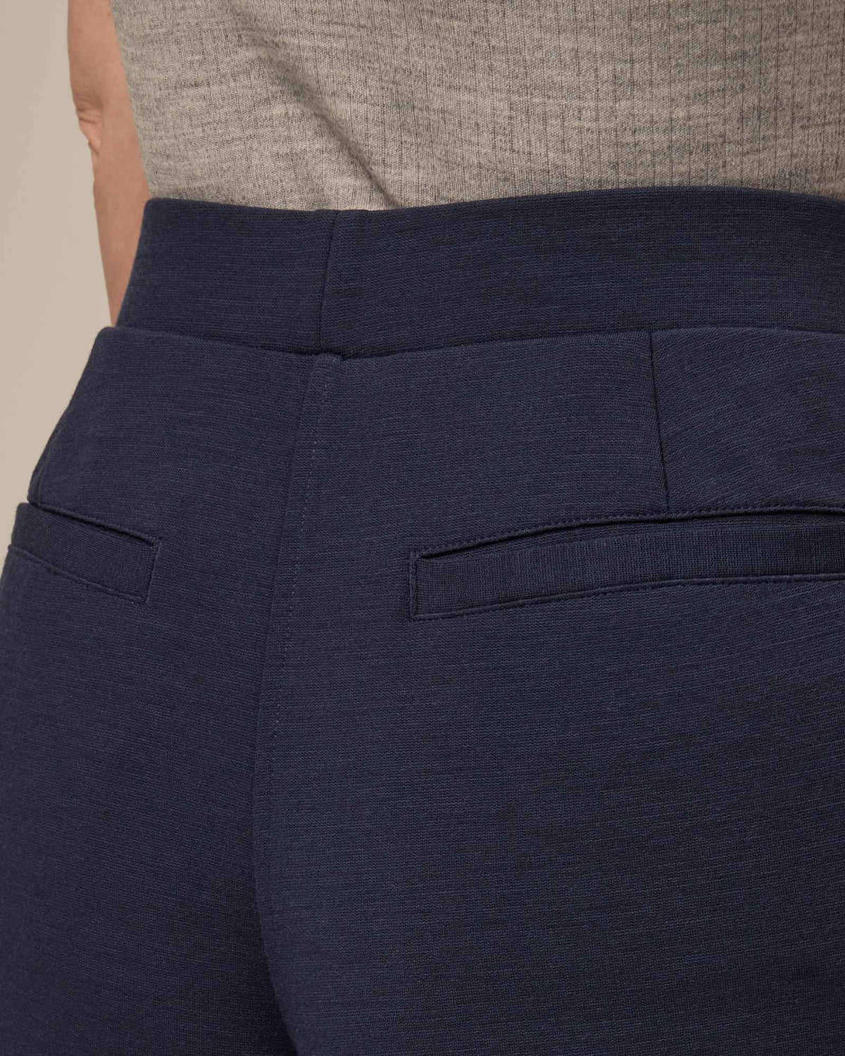 Rosso Straight Ponte Trouser