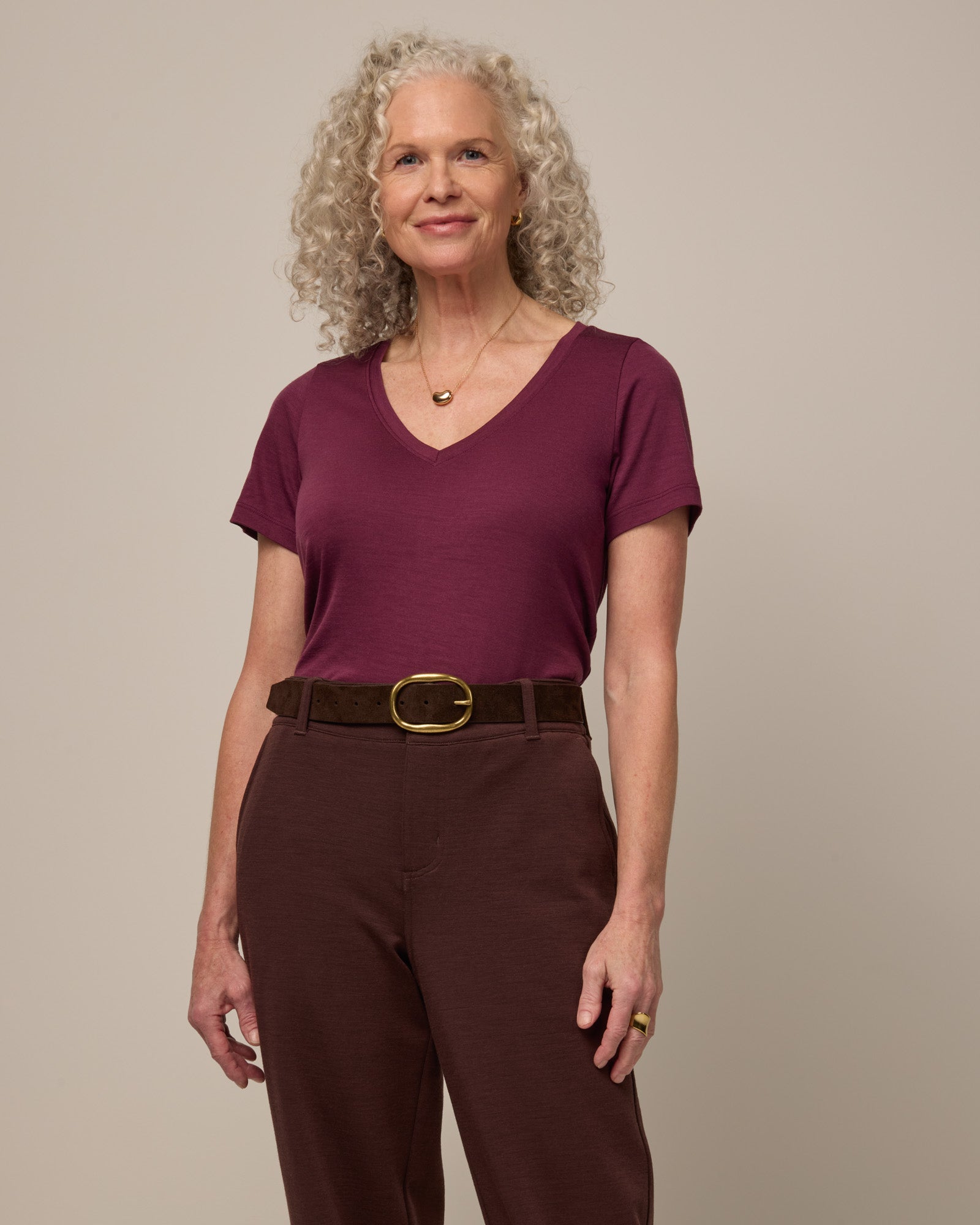 Morgan V-Neck Tee