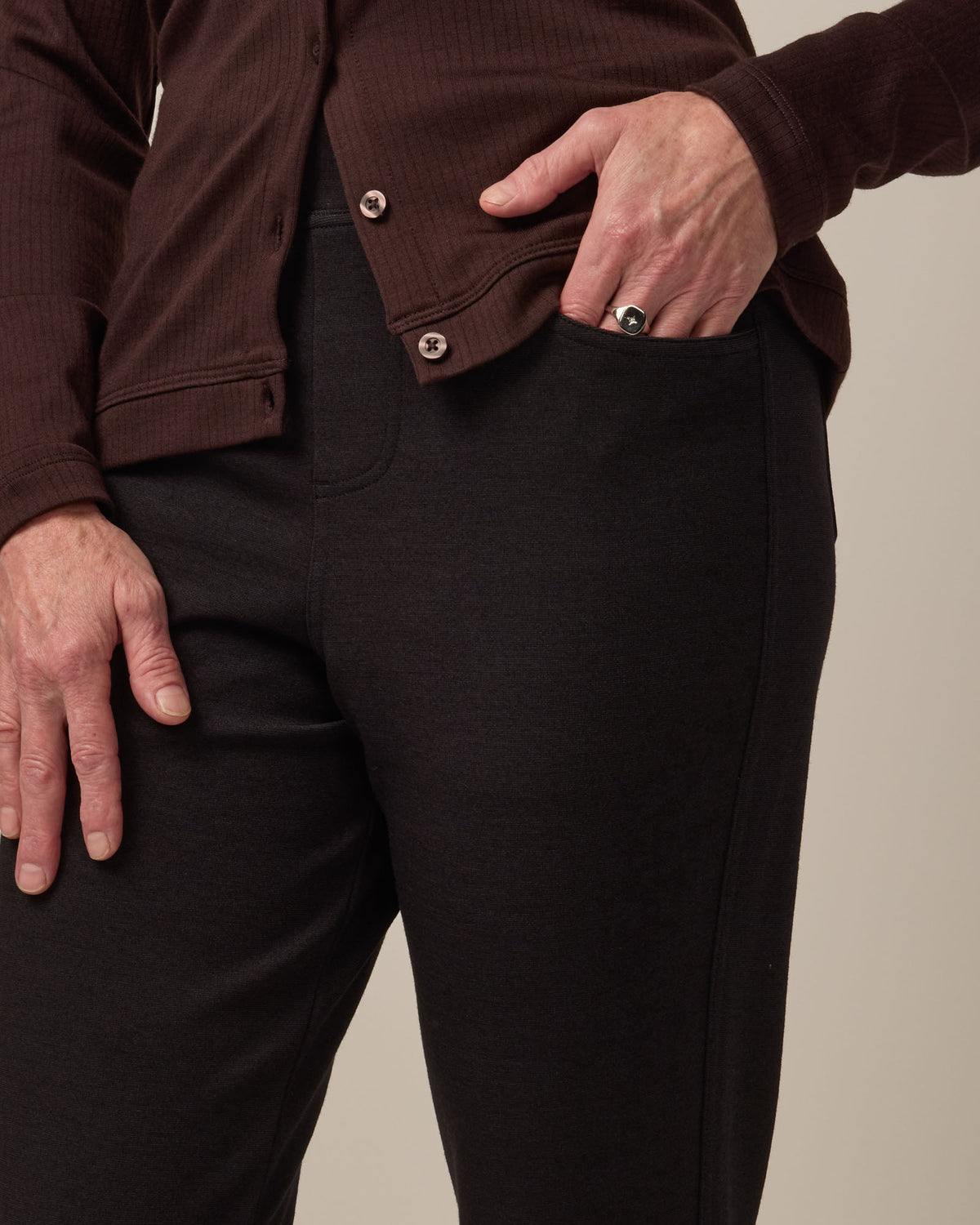 Foster Kick Flare Ponte Trouser