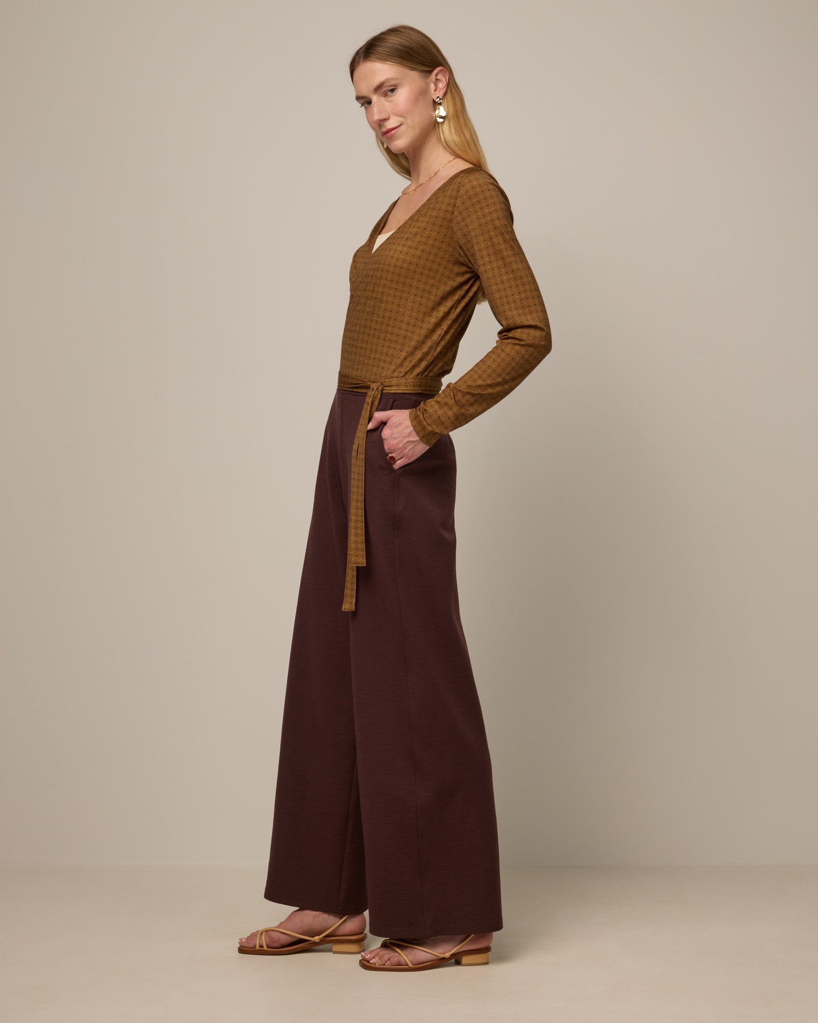 Natalia Wrap Top