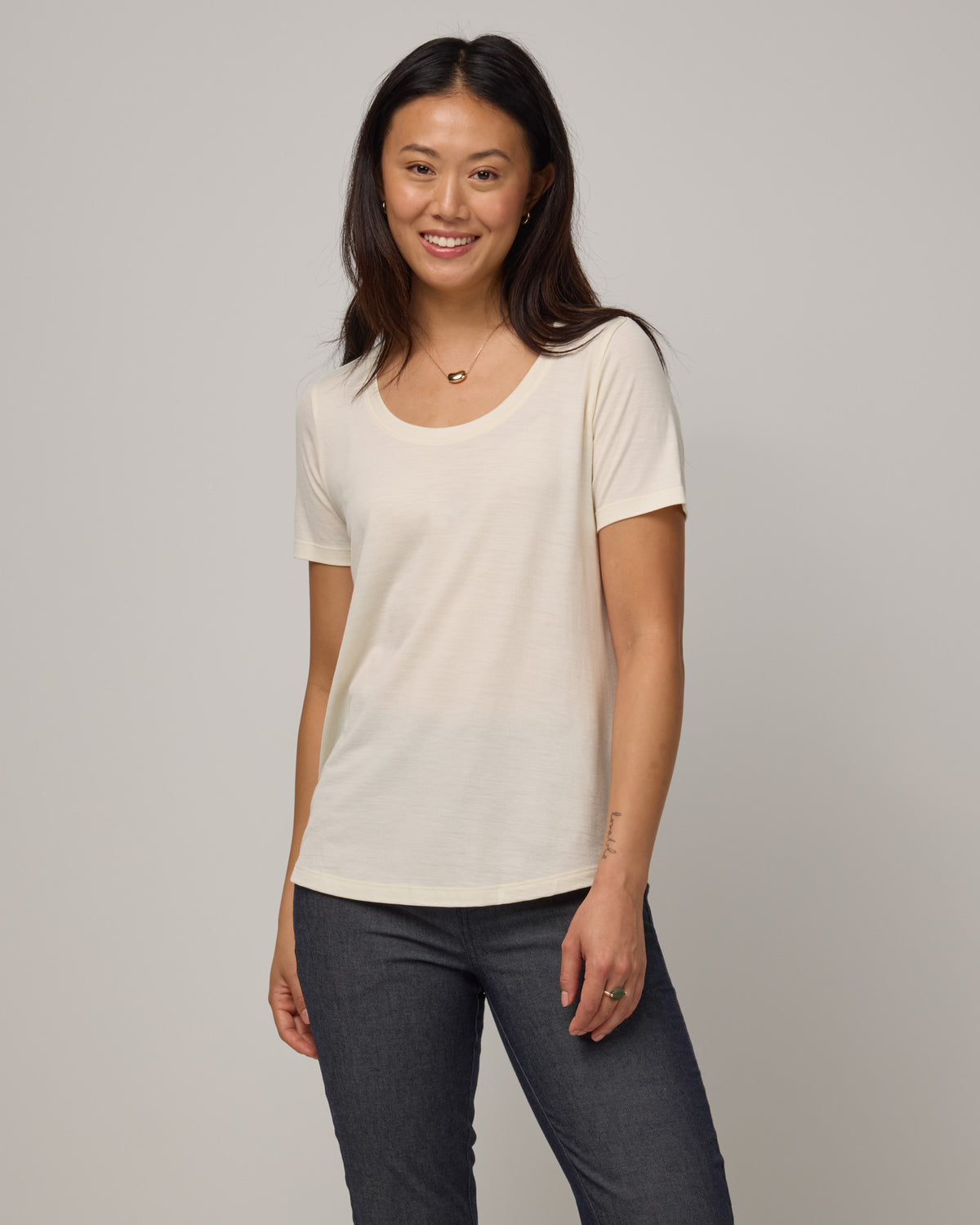 Stella Signature Scoop Neck Tee