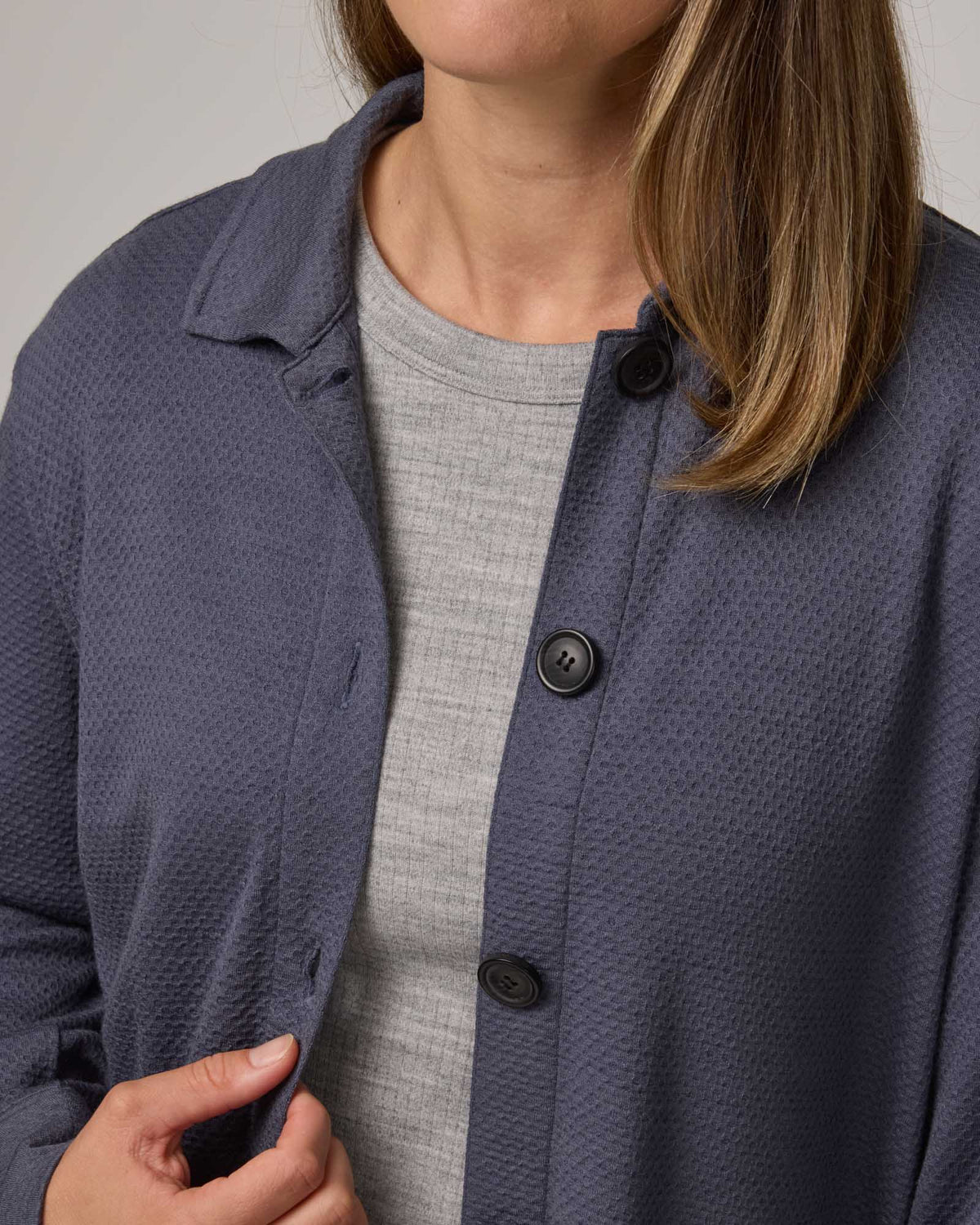 Dani Relaxed Button-Front Shirt