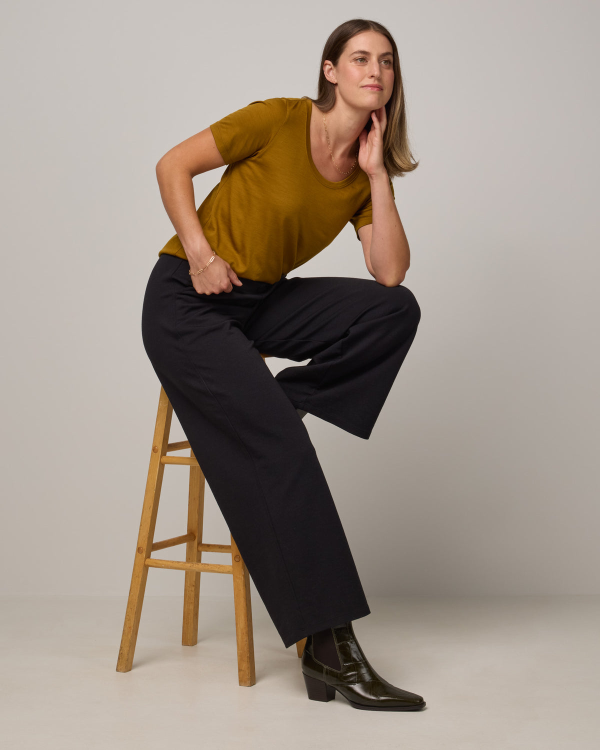 Stella Signature Scoop Neck Tee