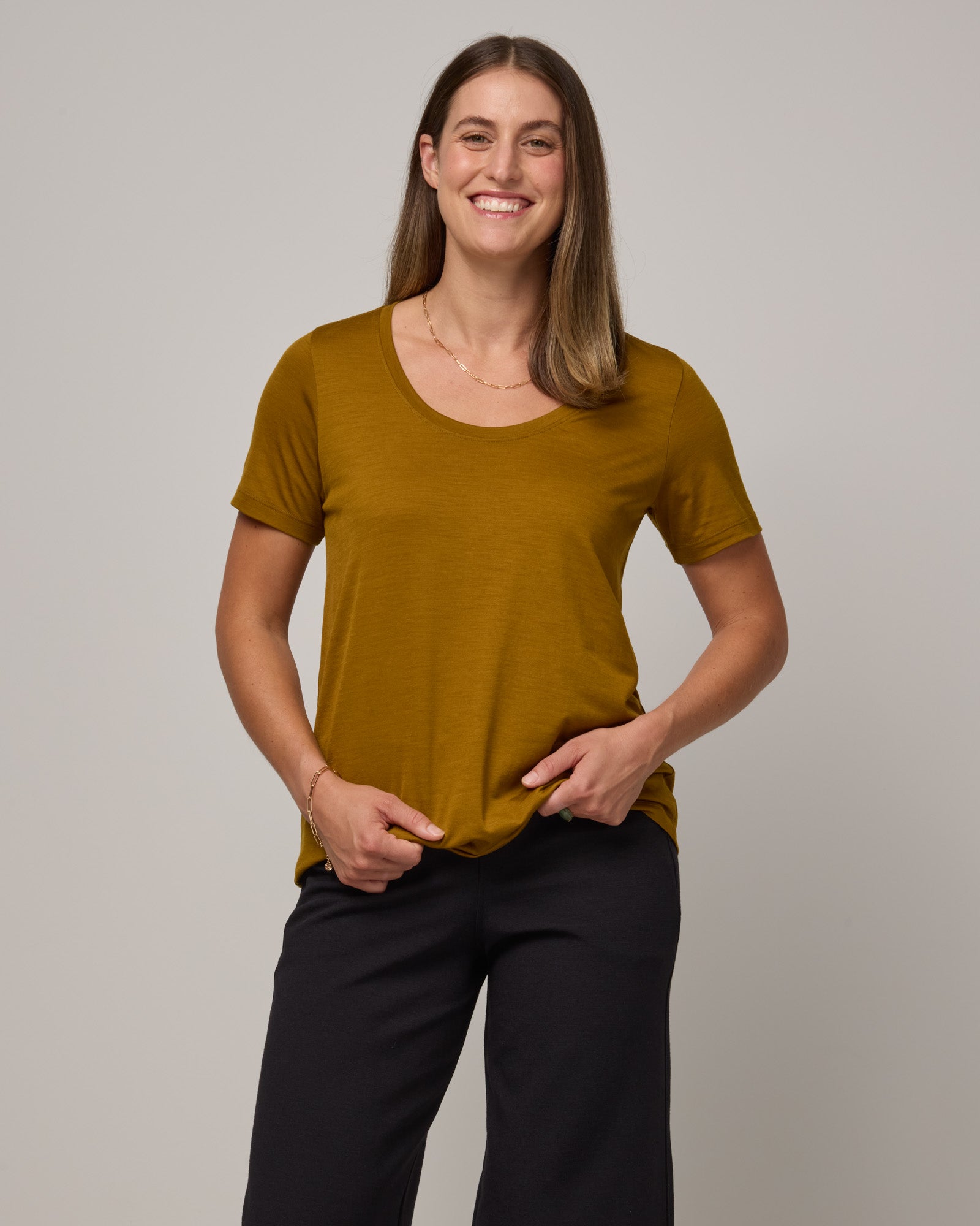 Stella Signature Scoop Neck Tee