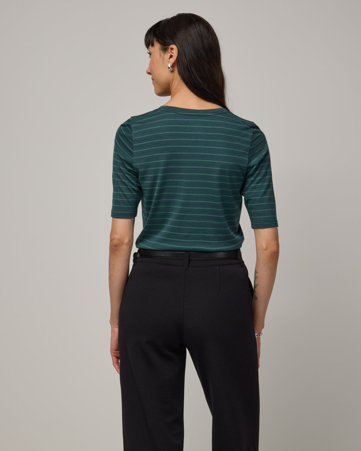 Celine Signature Elbow Sleeve Tee