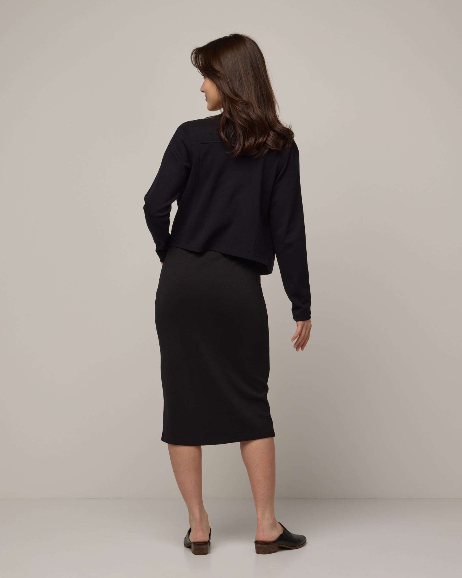 Rita Ponte Pencil Skirt