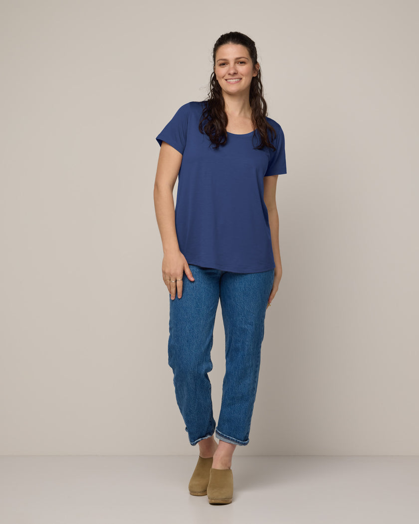 Stella Signature Scoop Neck Tee