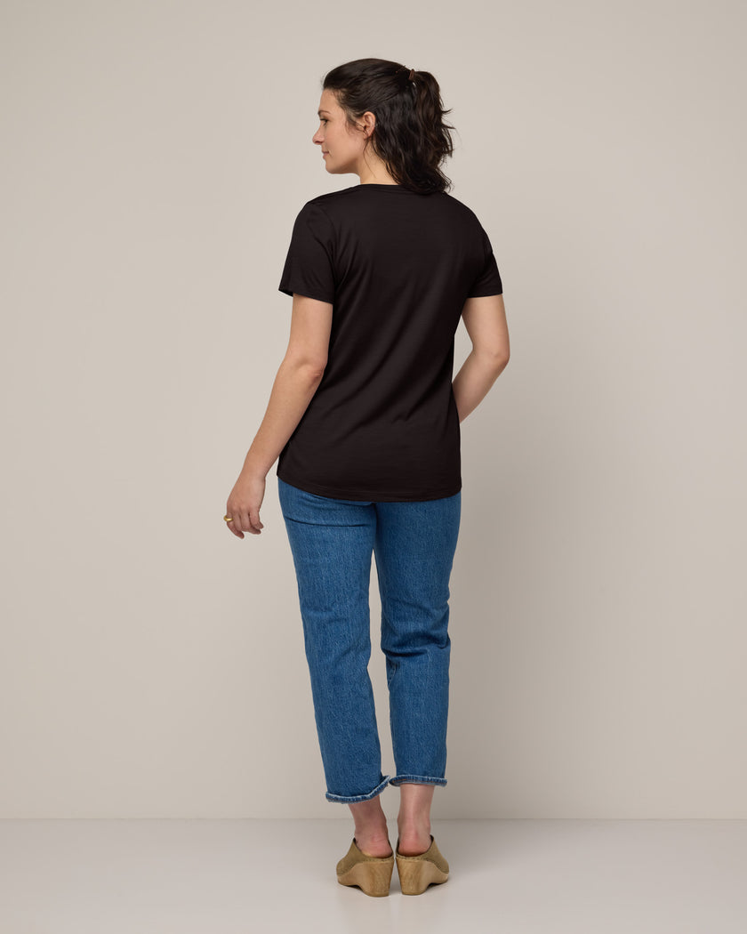 model-spec:Elana is 168cm, wearing a size M